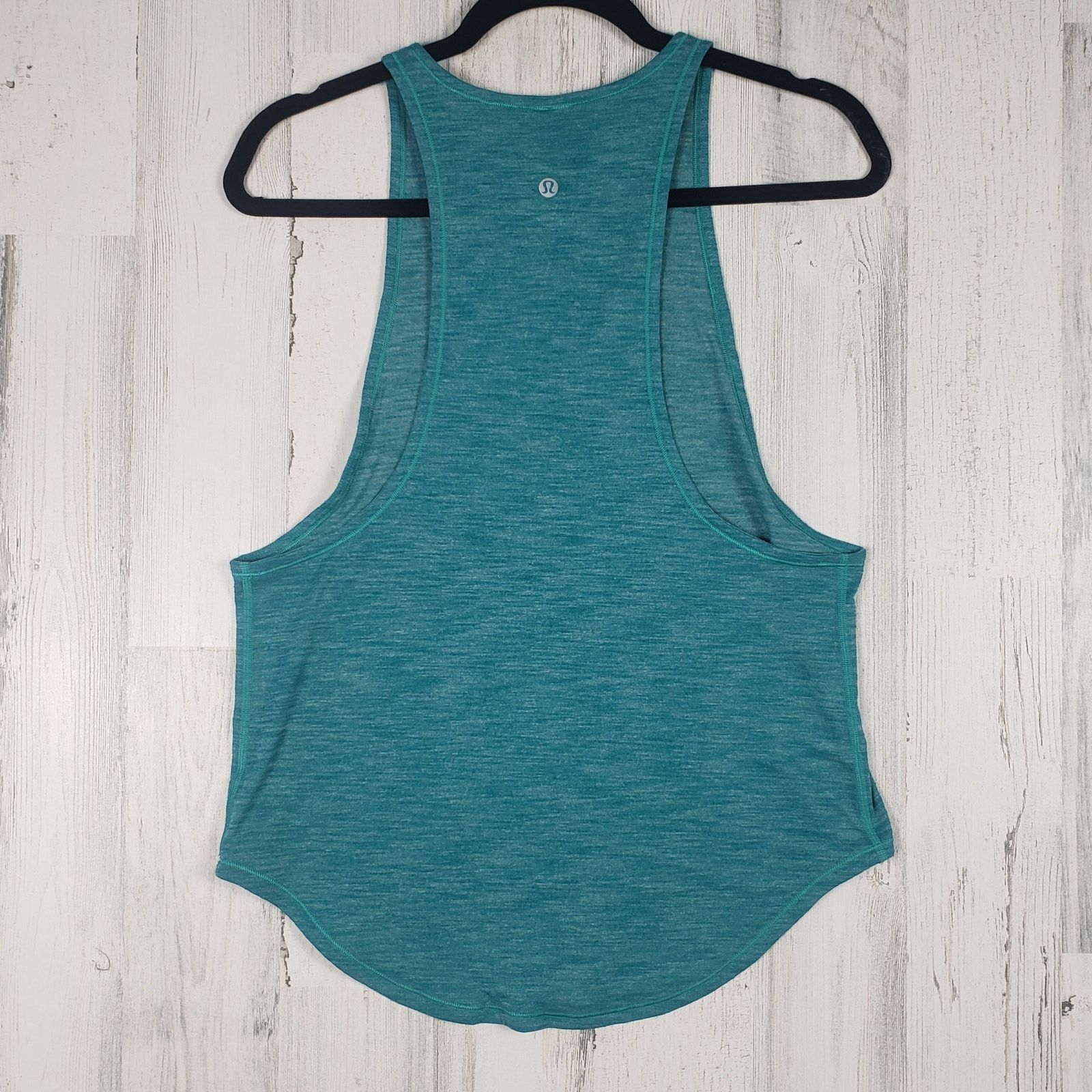 Lululemon Lululemon Athletica Turquoise Space Dye Sweat Date Tank Top Size ONE SIZE - 4 Thumbnail
