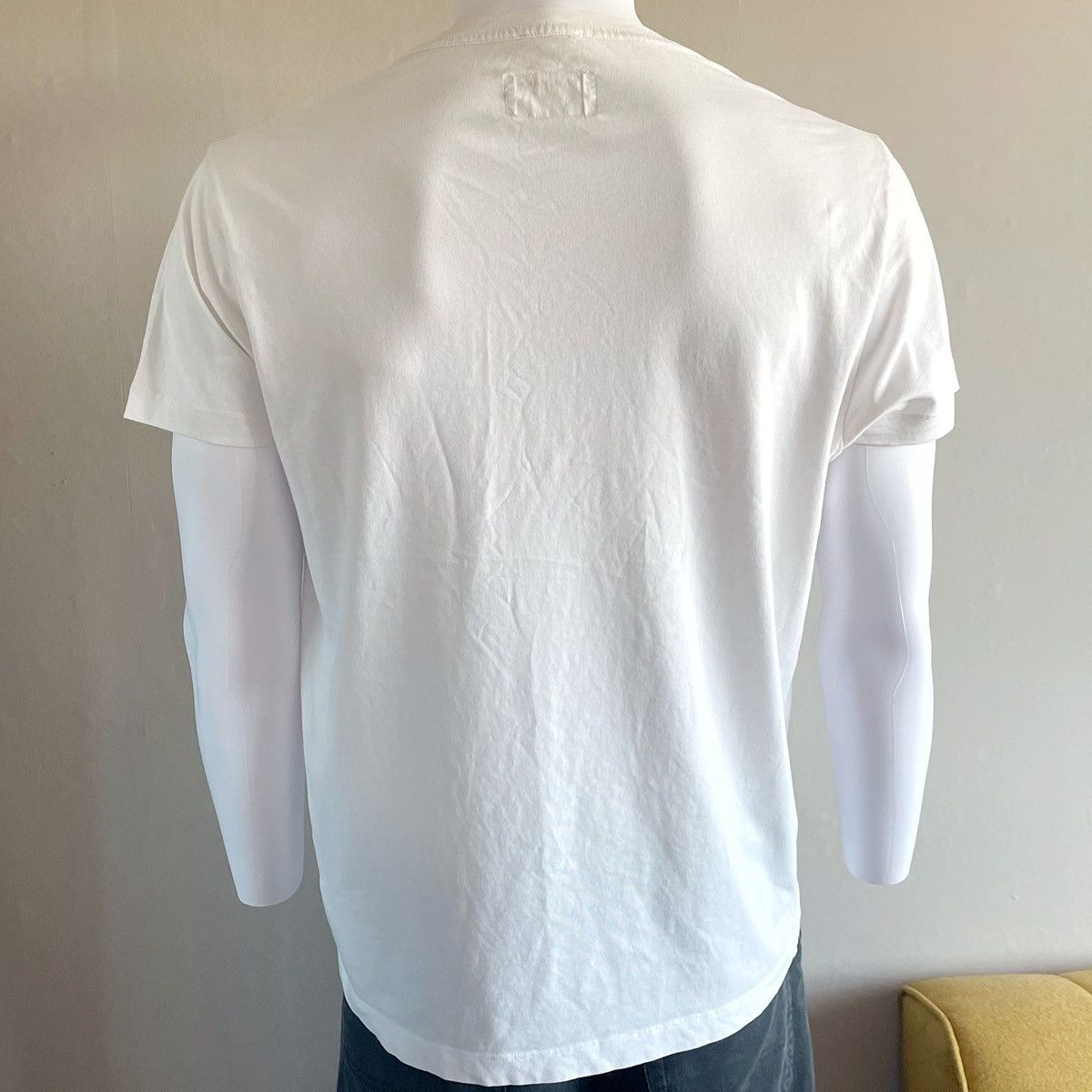 Marc Jacobs Marc Jacobs Embroidered Rat Spellout T Shirt Size US L / EU 52-54 / 3 - 3 Thumbnail