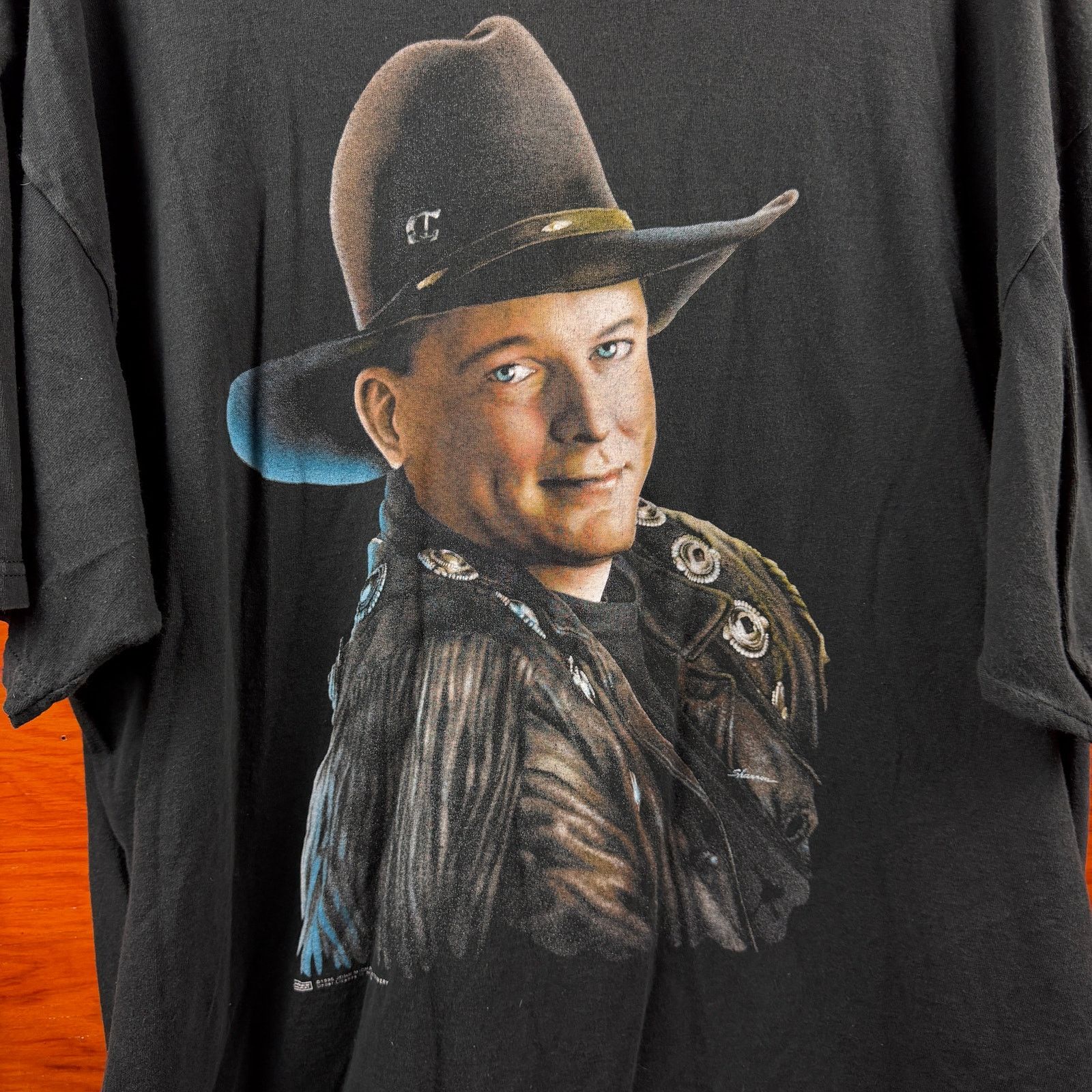Band Tees John Michael Montgomery Shirt 1995 Nice Man 25x31.5 Size US XXL / EU 58 / 5 - 3 Thumbnail