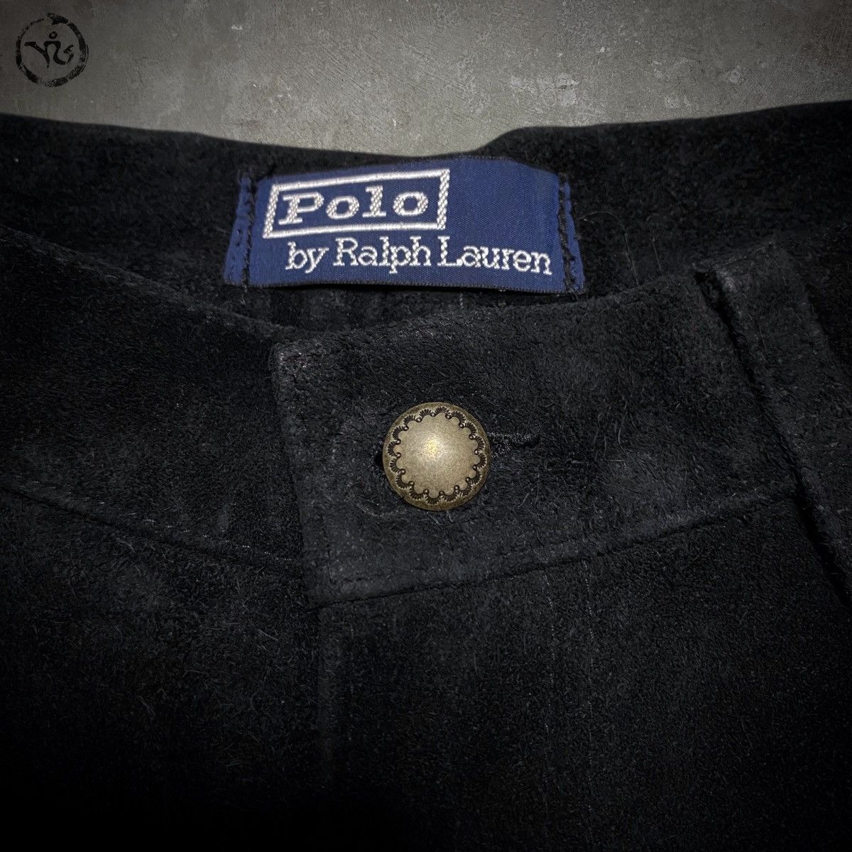 Polo Ralph Lauren Flared Western Leather Pants