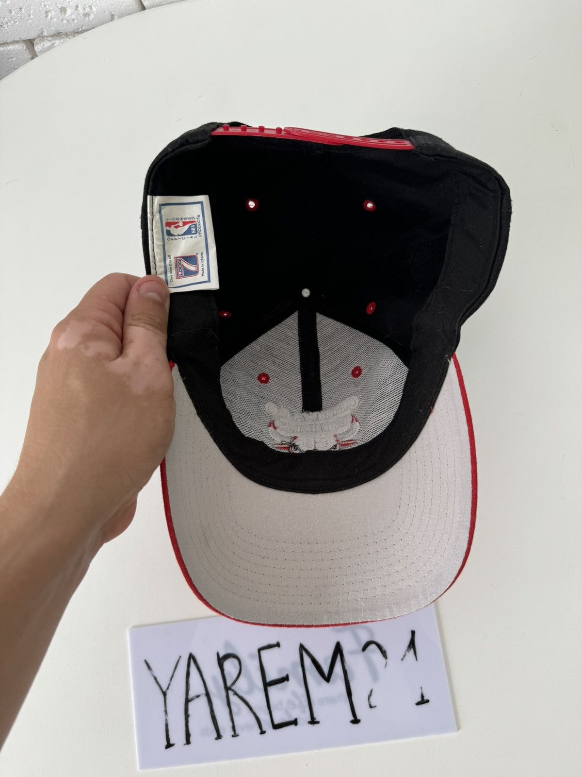 NBA Chicago Bulls vintage cap hat Size ONE SIZE - 4 Thumbnail