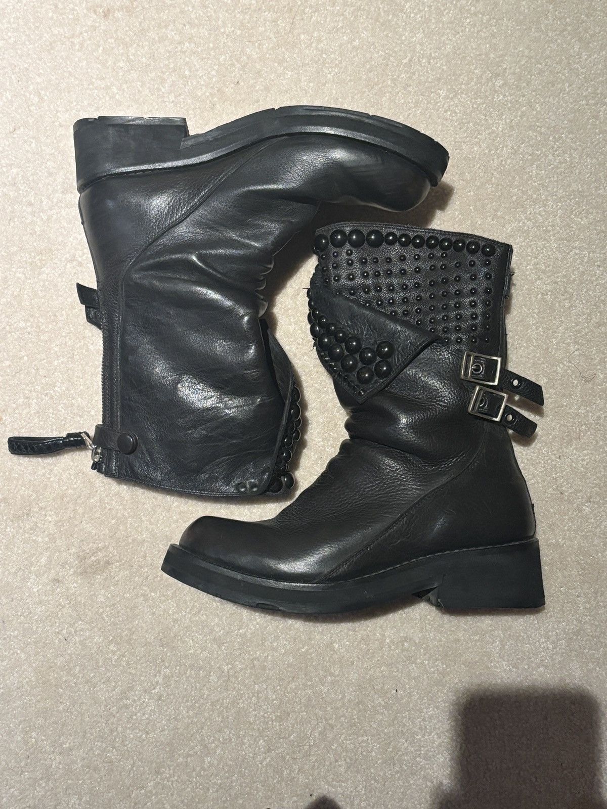 KMRii Kmrii Combat Boots Size US 5.5 / IT 35.5 - 1 Thumbnail