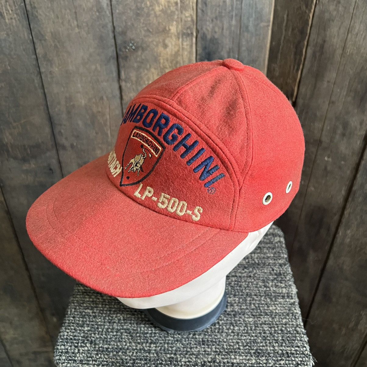 Lamborghini × Vintage Vintage Lamborghini Countach LP500S Wool hat Size ONE SIZE - 1 Thumbnail
