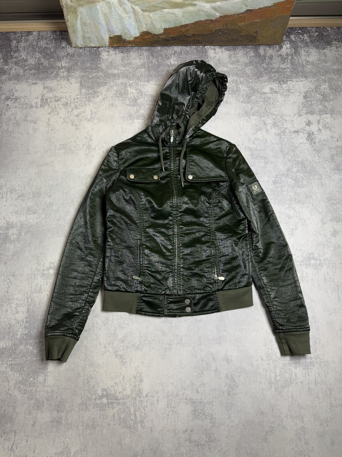 Avant Garde × Belstaff × Vintage RARE Belstaff Y2K Cropped