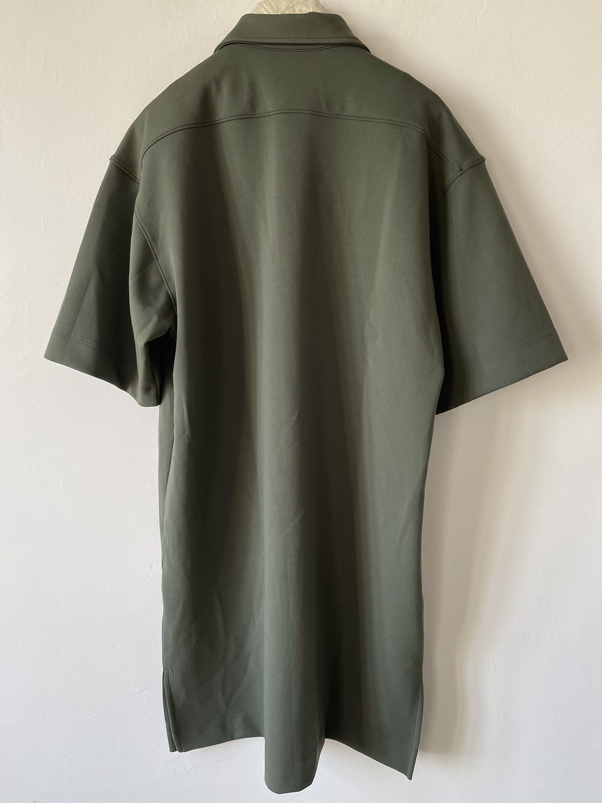 Dries Van Noten Dries Van Noten khaki jersey polo Size US L / EU 52-54 / 3 - 3 Thumbnail