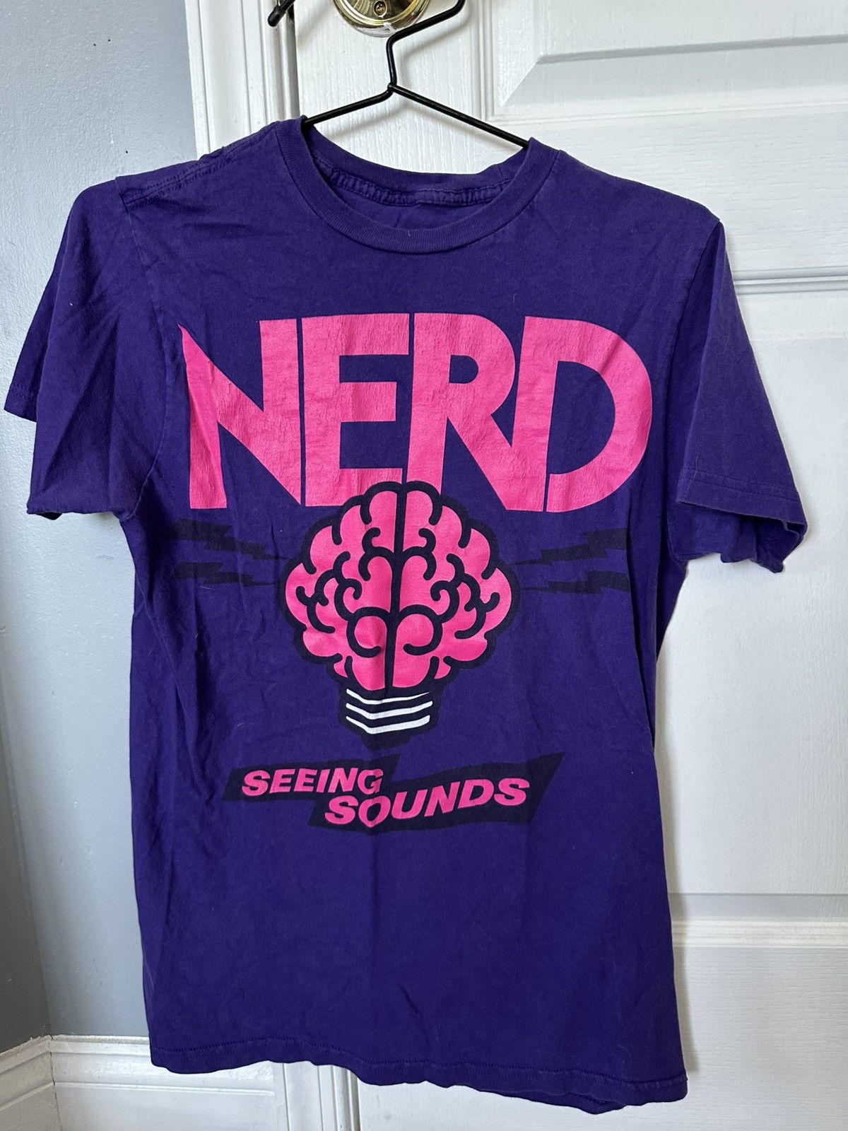 Band Tees × Vintage NERD Seeing Sounds Band Tee Size US M / EU 48-50 / 2 - 1 Preview
