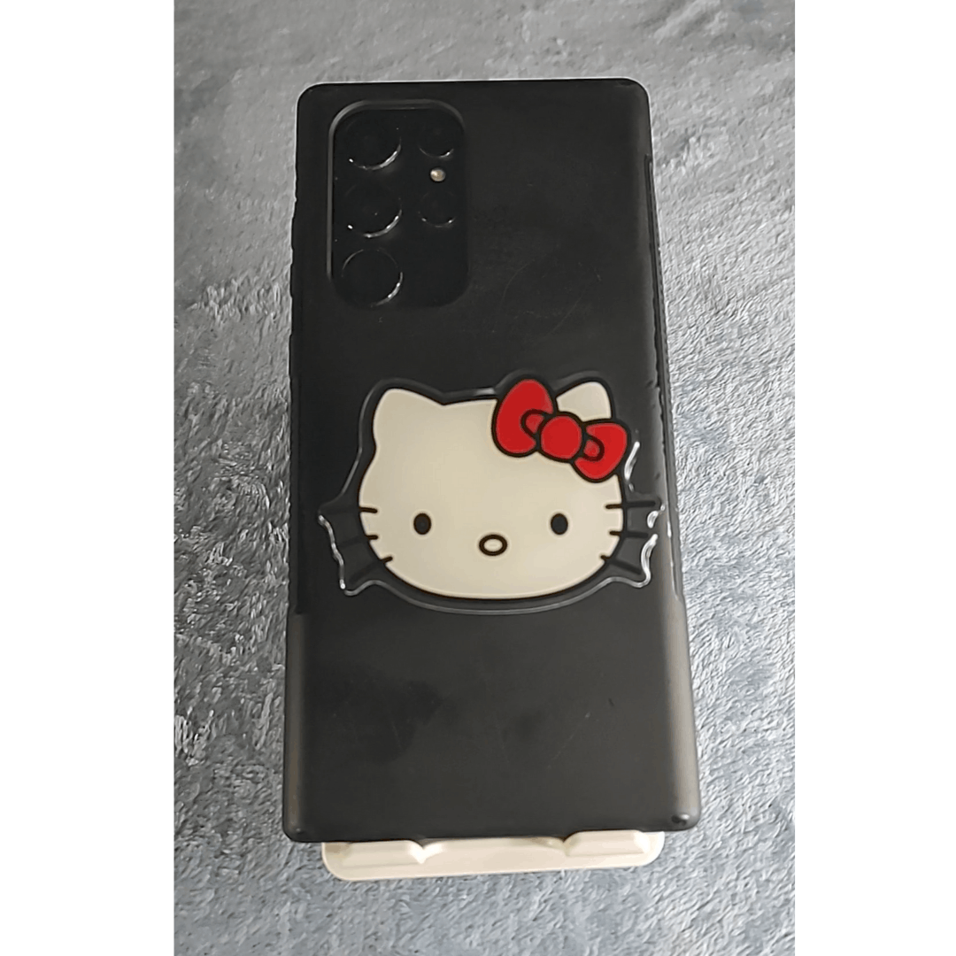 Japanese Brand HELLO KITTY Phone Socket Holder, White, NEW Size ONE SIZE - 6 Thumbnail