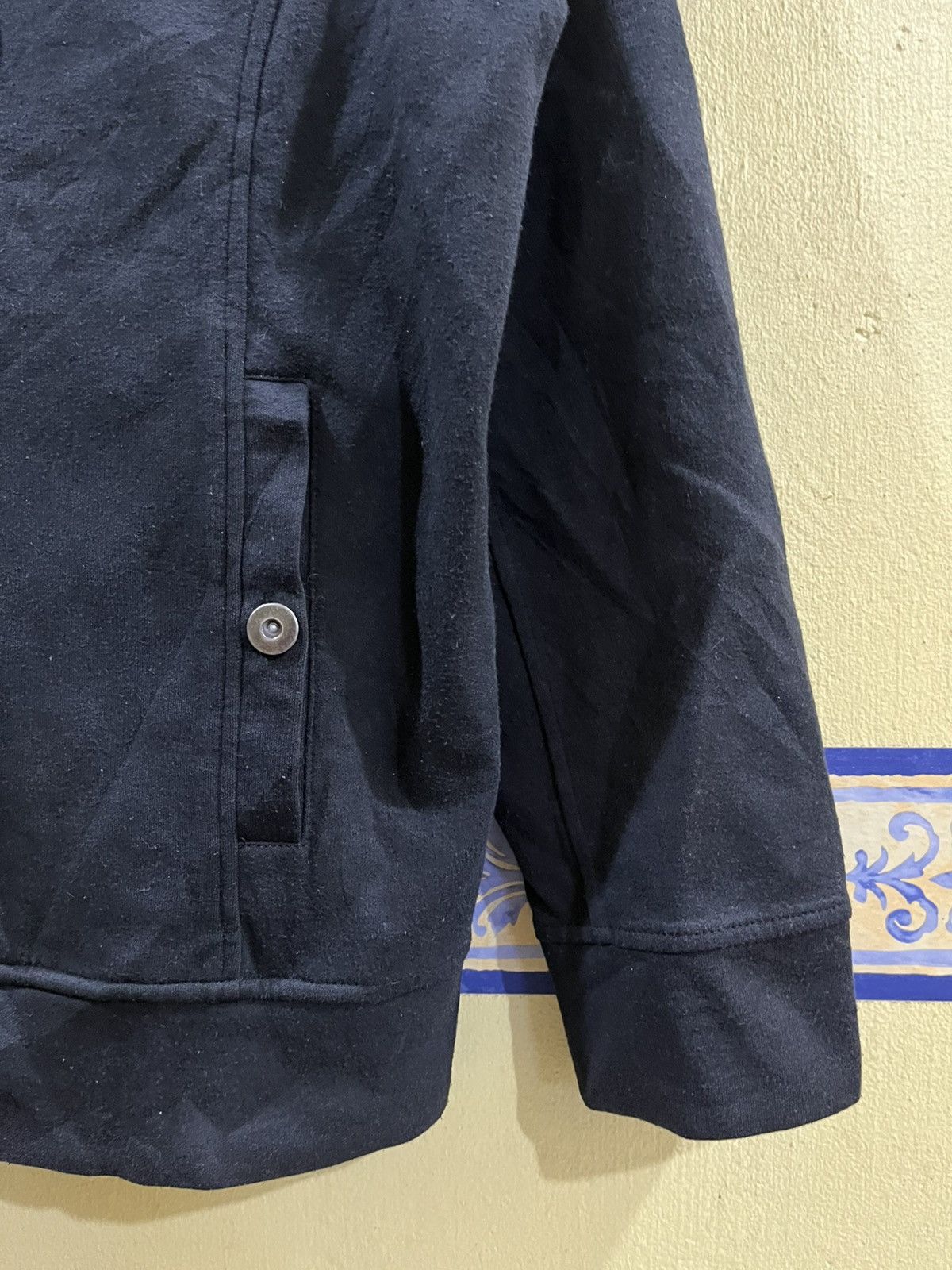 Vintage Real words south distric black zip-up jacket Size US L / EU 52-54 / 3 - 8 Thumbnail