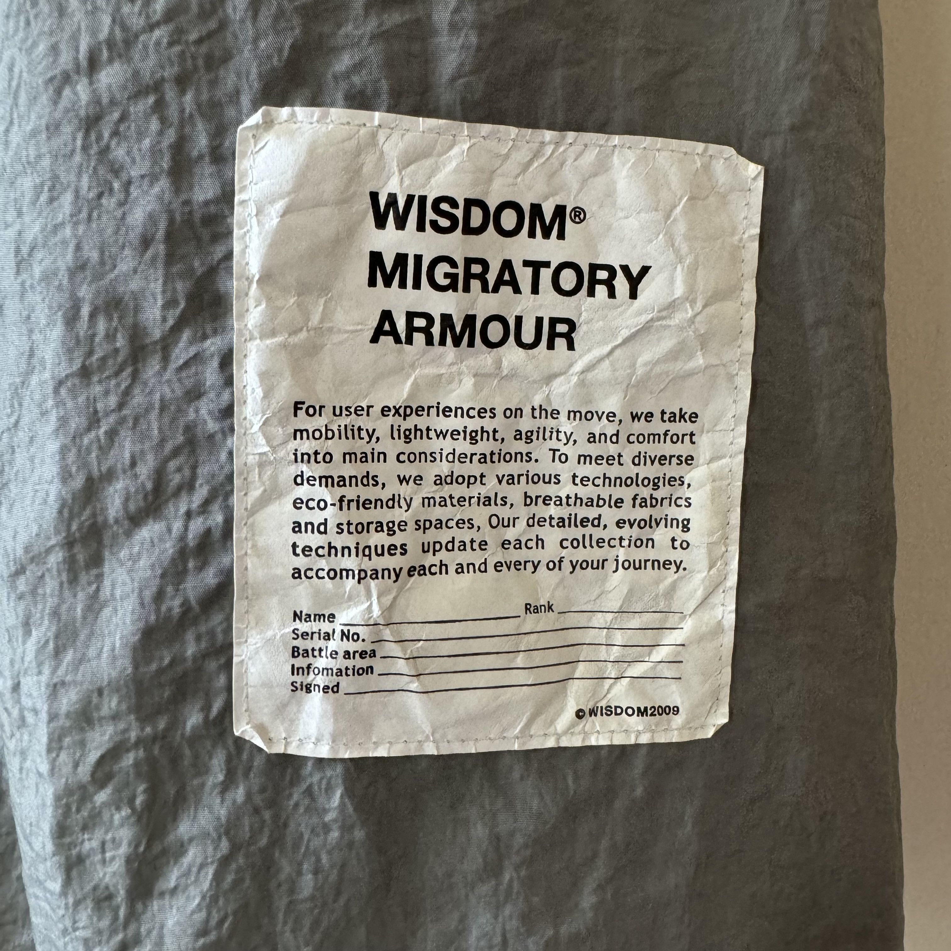 WISDOM WISDOM Anorak Pullover Windbreaker Size US L / EU 52-54 / 3 - 8 Thumbnail