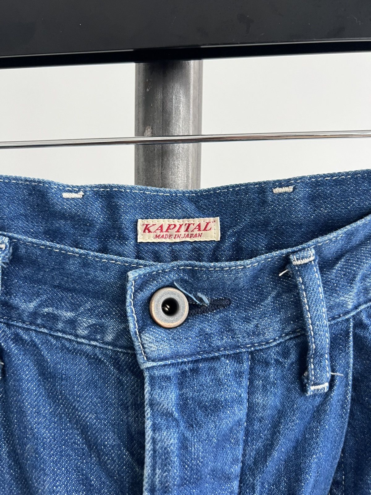 Kapital Blue Patch Pocket Denim Size 26" / US 2 / IT 38 - 3 Thumbnail