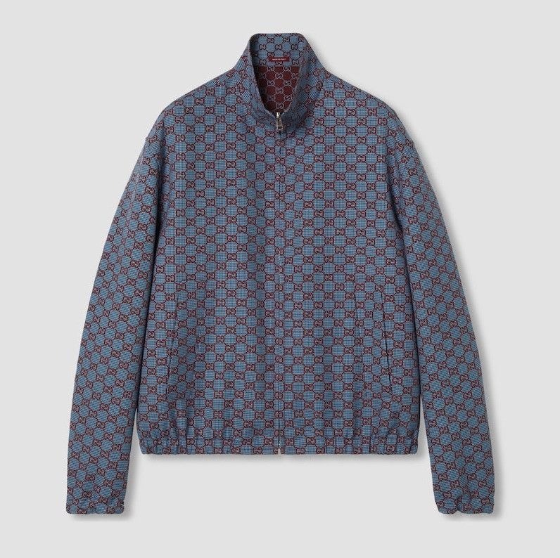 Gucci o1la5ras0426 GG Wool Jacket in Multicolor Size US M / EU 48-50 / 2 - 1 Thumbnail