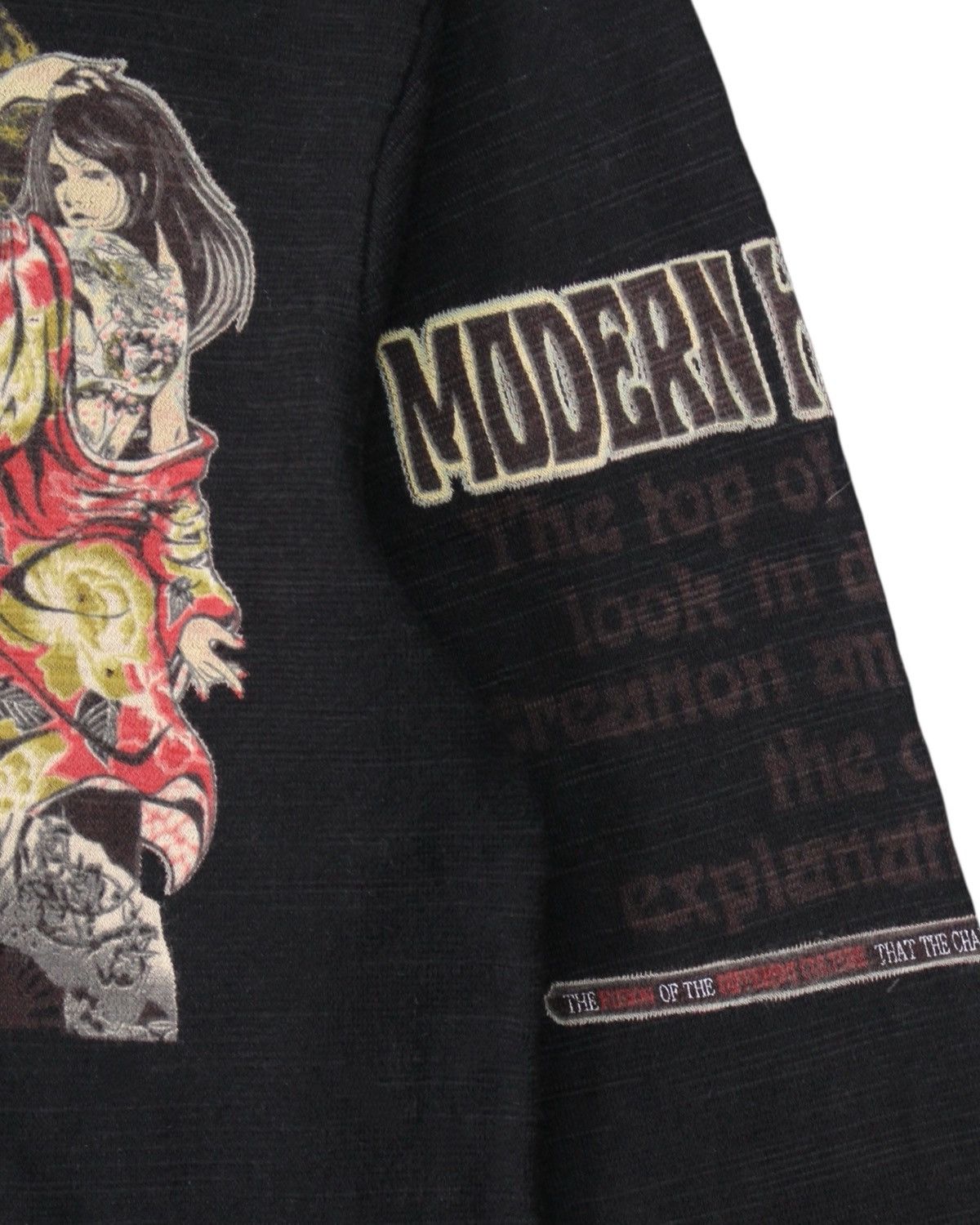 Hysteric Glamour 2000S BULLET NOISE MODERN HARMONY GRAPHIC LONG SLEEVE TEE Size US M / EU 48-50 / 2 - 4 Thumbnail