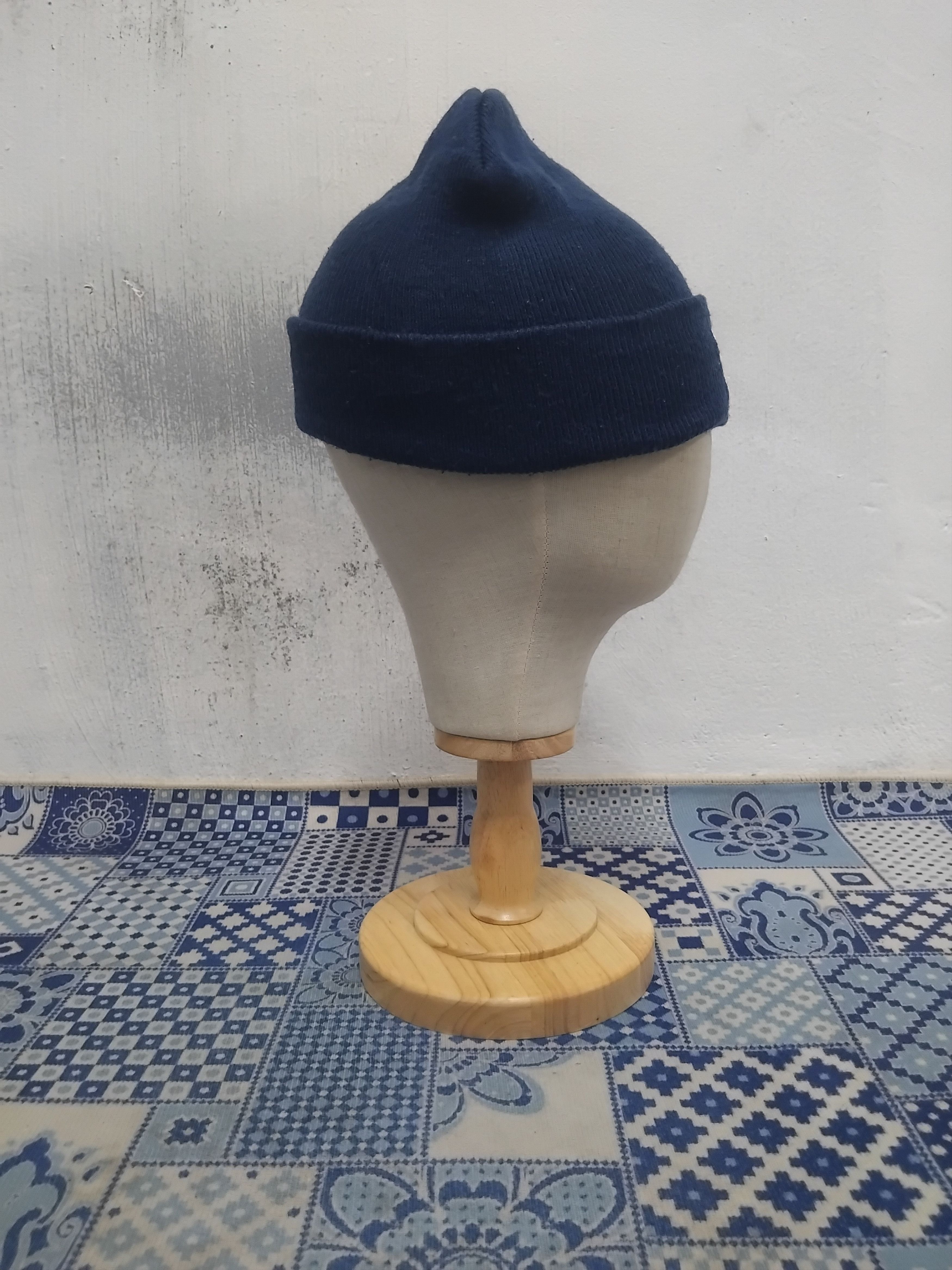 Japanese Brand Smith blue colour streetwear beanie Size ONE SIZE - 5 Thumbnail
