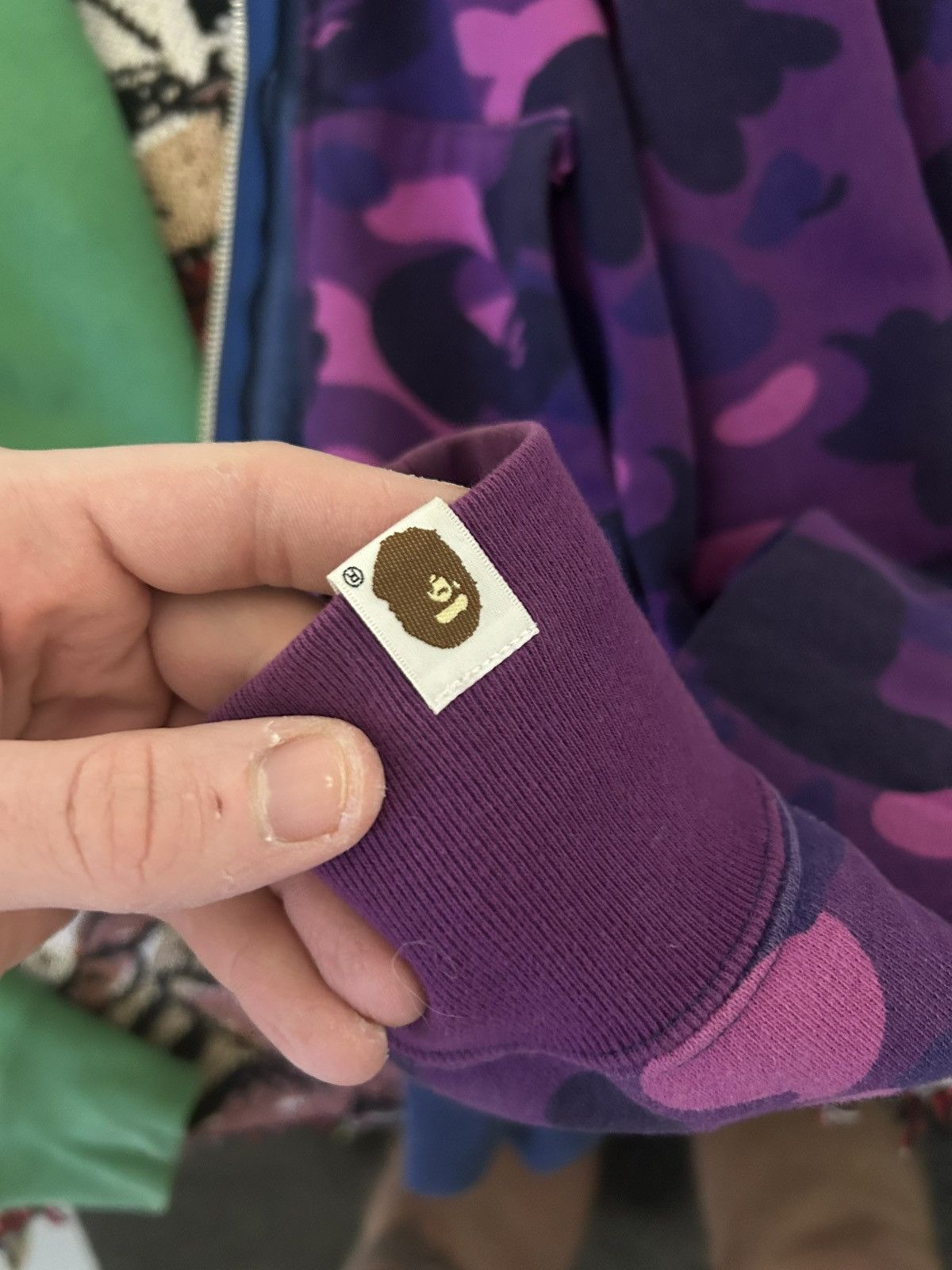 Bape Blue/Purple Bape Size US S / EU 44-46 / 1 - 5 Thumbnail