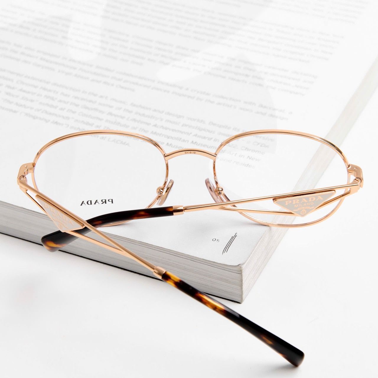 Prada PRADA 0PR A50V SVF1O1 GLASSES Size ONE SIZE - 7 Thumbnail