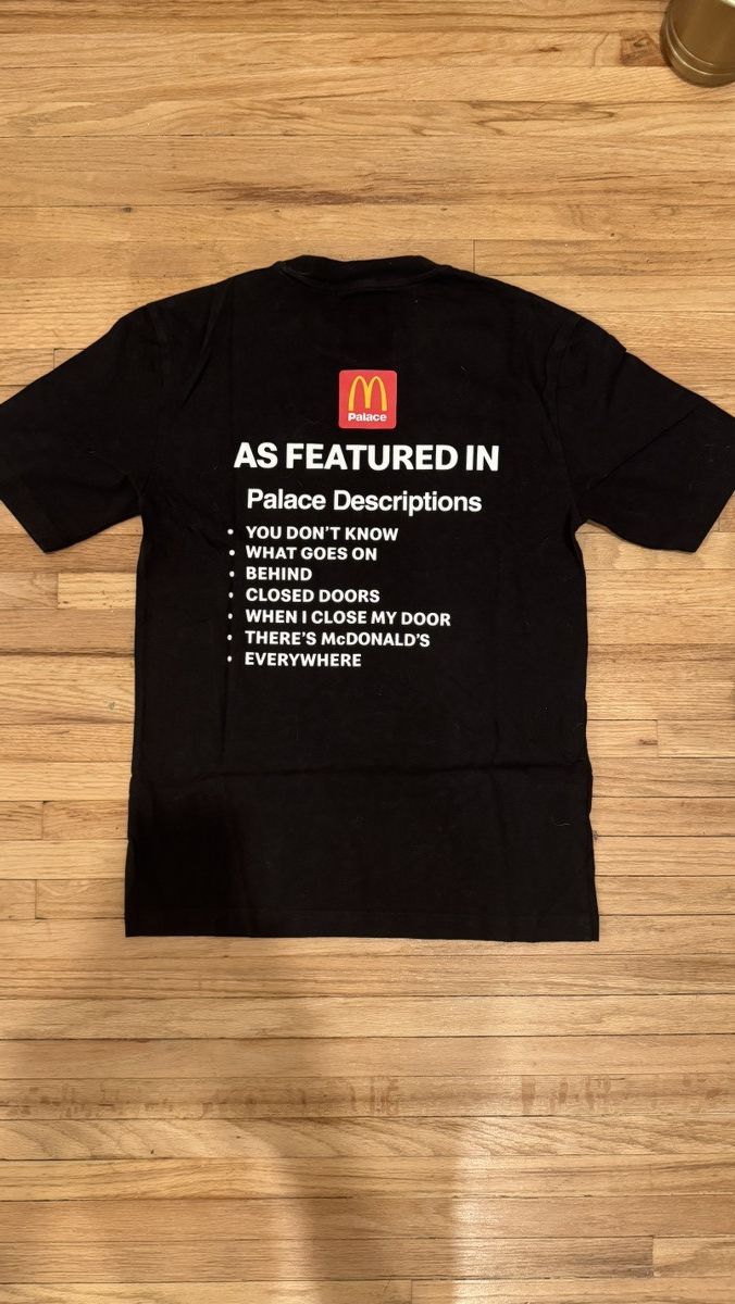 Other Palace x McDonald’s Description 2 Tee Size US S / EU 44-46 / 1 - 2 Thumbnail