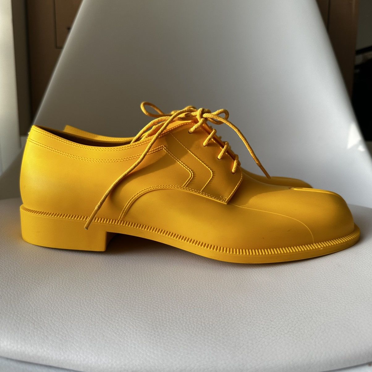 Maison Margiela Maison Margiela Tabi Oxford Lace-Up Brogues Size US 7 / EU 40 - 8 Thumbnail