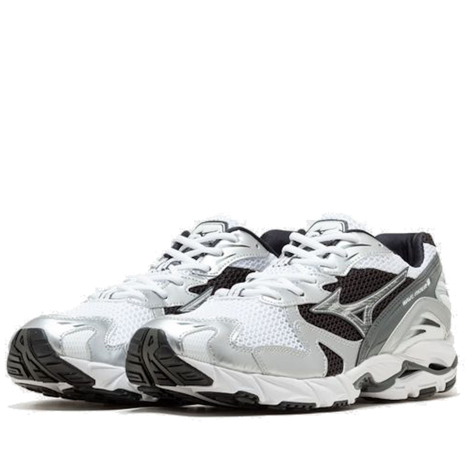 image of Mizuno Wave Rider 10 White Black D1Ga210405 Us 7.5 Eu 40 Shoes, Men's