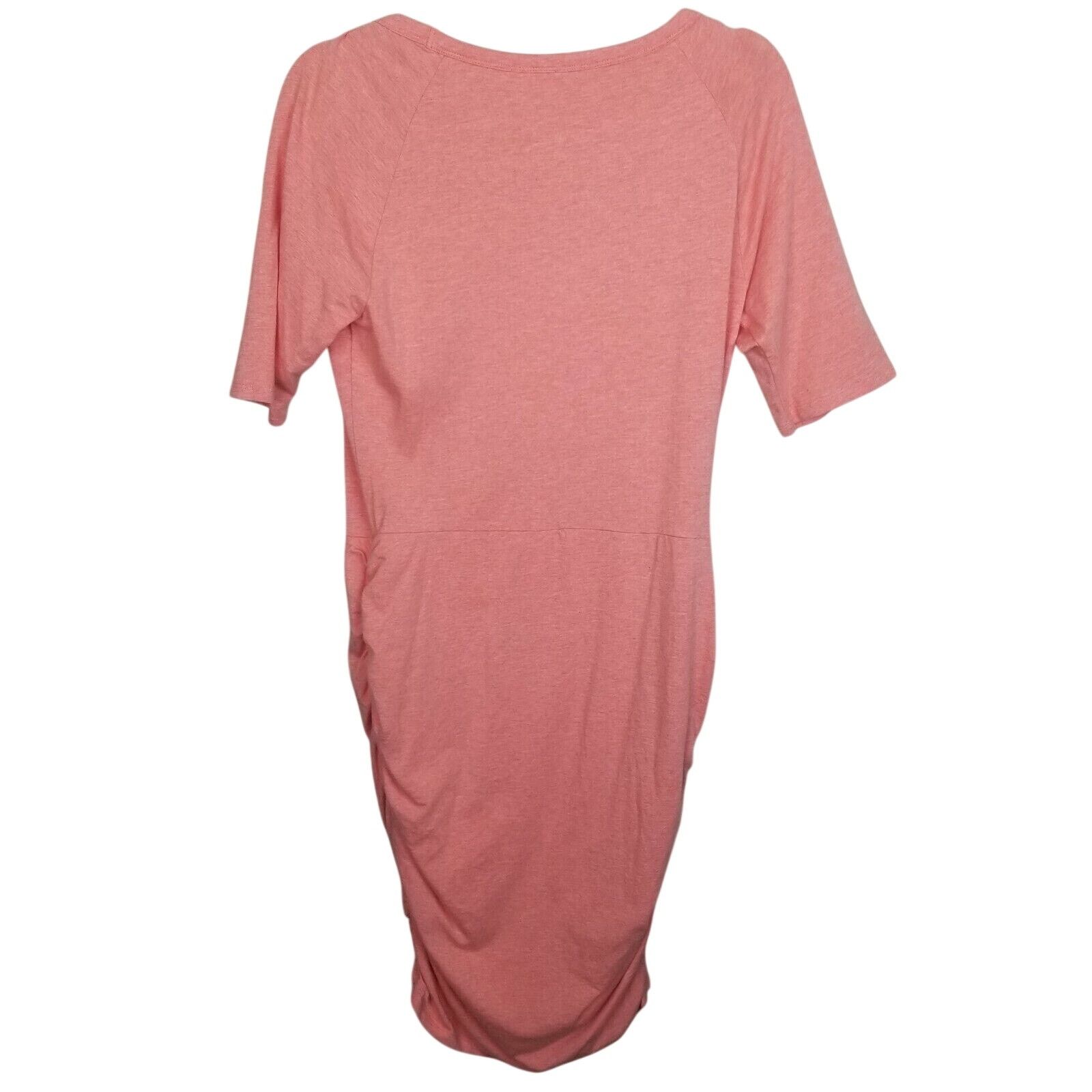 Athleta Athleta Womens Midi Dress Ruched Size M Orange Sporty Active Size M / US 6-8 / IT 42-44 - 6 Thumbnail
