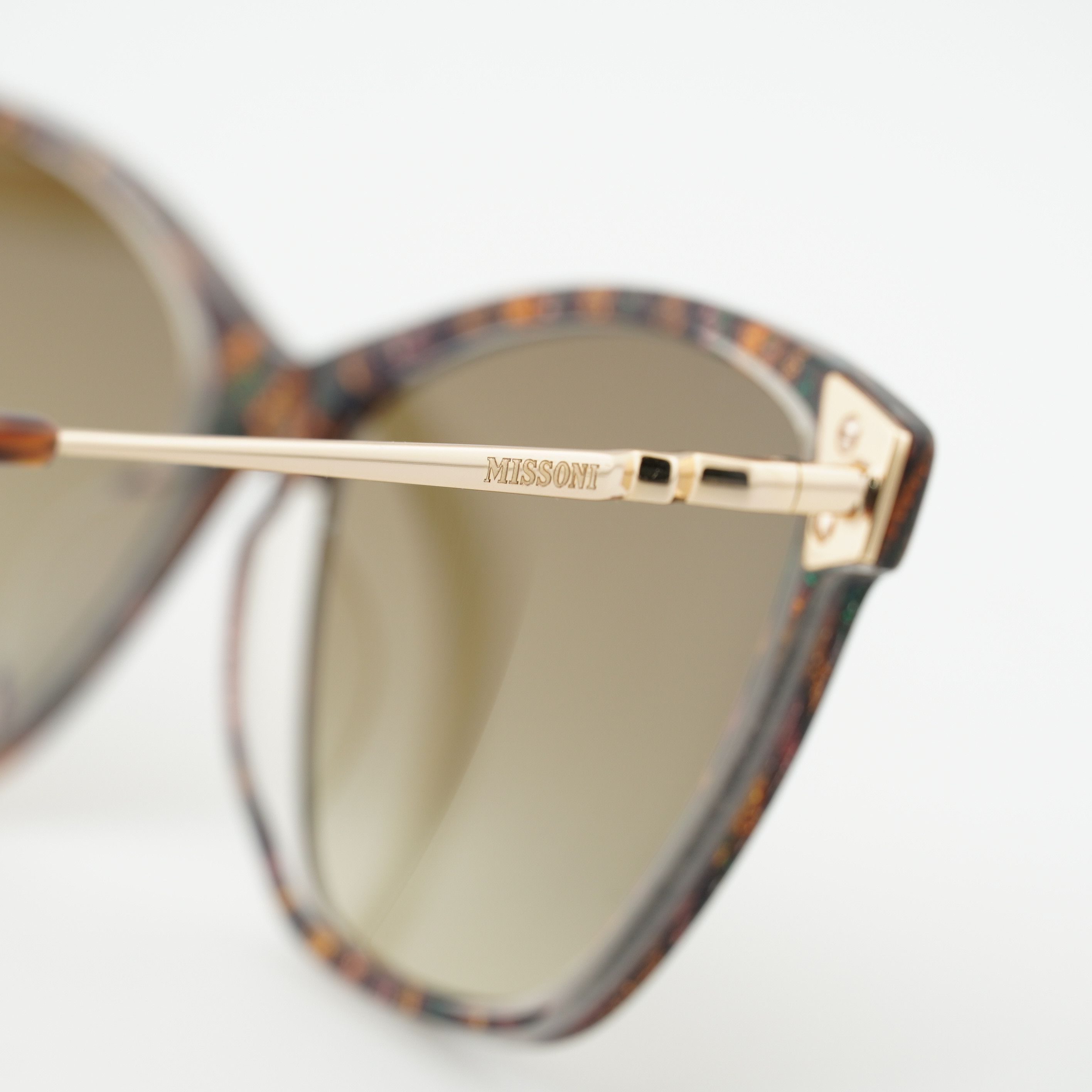 Missoni Missoni MIS 0003/S 0RNL HA Sunglasses Havana Butterfly Frame Size ONE SIZE - 9 Thumbnail