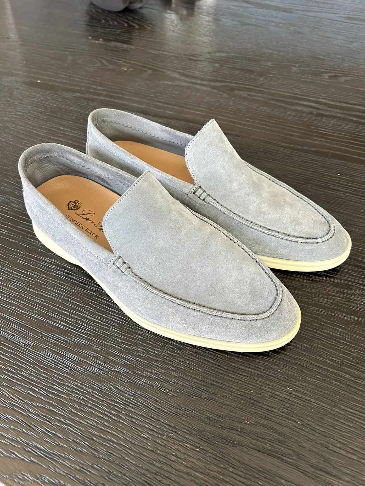 $1,045 Summer Walk Loafer Classic Beige (D840)