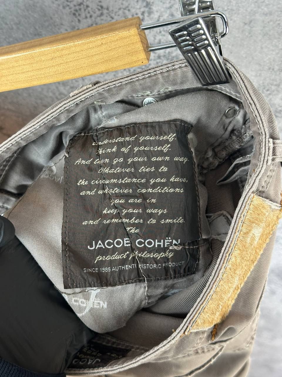 Jacob Cohen Jacob Cohen Tailored Jeans Type 613C Brown Taupe Denim Pants Size US 32 / EU 48 - 17 Thumbnail
