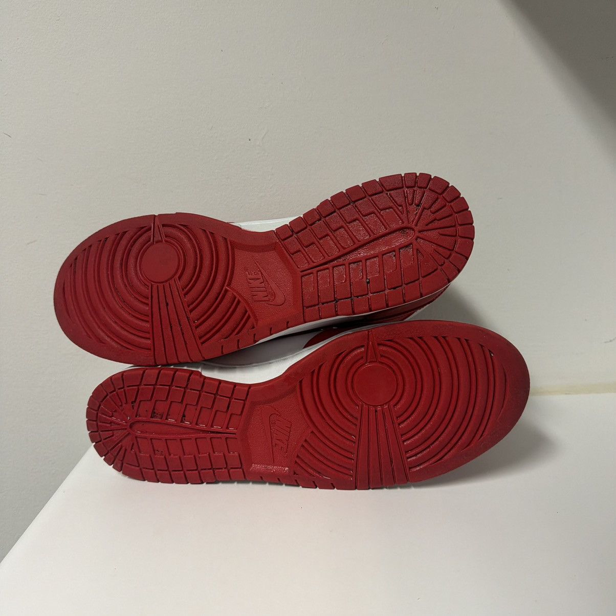Nike Nike University Red Hi-top Dunk Size US 12 / EU 45 - 6 Thumbnail