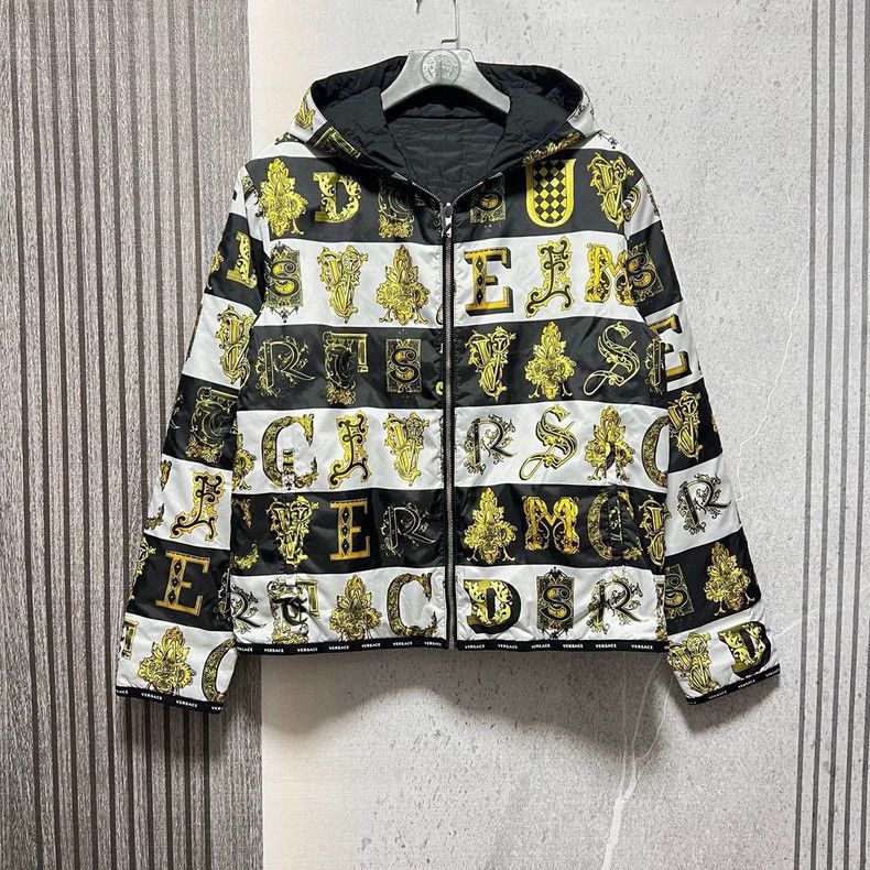 Versace Versace Main line men's cotton jacket Size US M / EU 48-50 / 2 - 1 Thumbnail