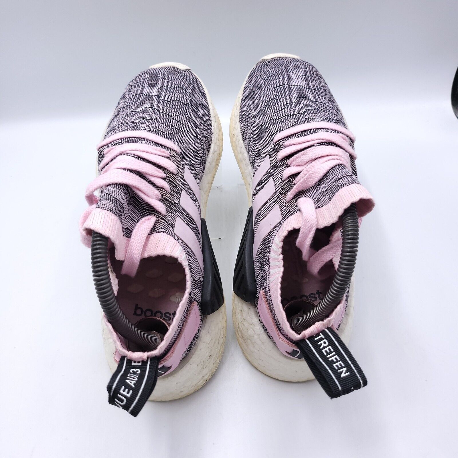 Adidas Adidas NMD R2 Athletic Shoe Womens Size 8 BY9521 Pink Gray Size US 8 / IT 38 - 4 Thumbnail