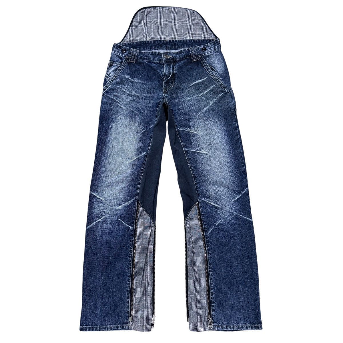 PPFM PPFM Cyborg Bondage Denim Jeans Size US 32 / EU 48 - 1 Thumbnail