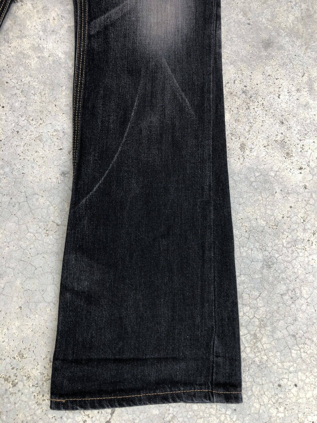 If Six Was Nine Japanese Edwin Flared Jeans Distressed Jeans Size US 32 / EU 48 - 7 Thumbnail