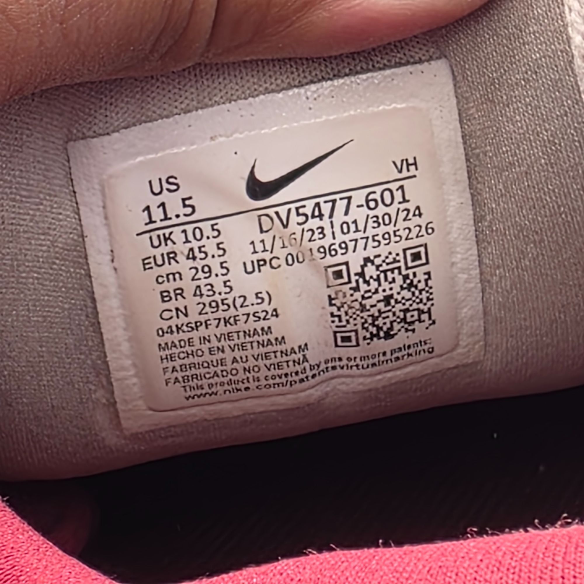 Nike Nike SB Force 58 Team Red Gum Light Brown Mens Size 11.5 Sne Size US 11.5 / EU 44-45 - 7 Thumbnail