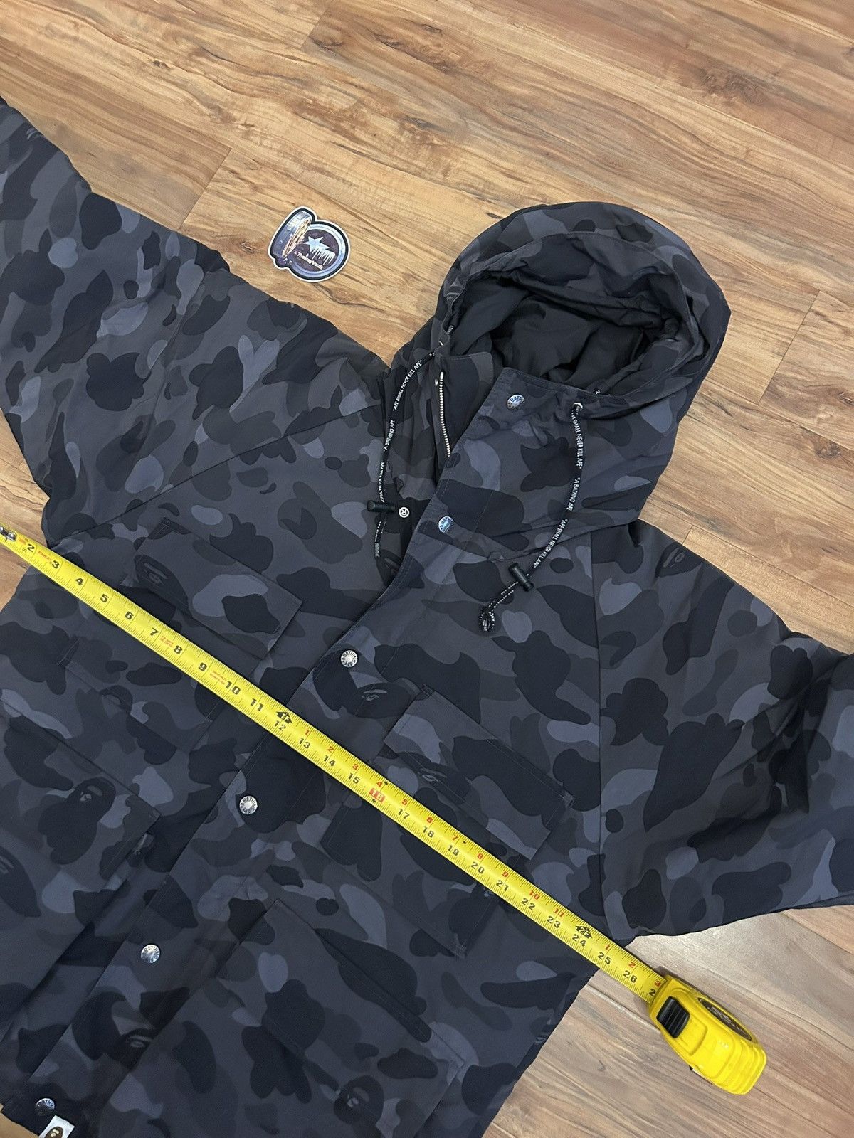 Bape OG Bape Black Camo Snowboard Jacket Size US M / EU 48-50 / 2 - 11 Thumbnail