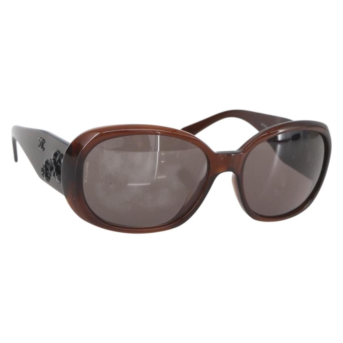 Chanel Chanel Camelia Sunglasses Size ONE SIZE - 1 Thumbnail