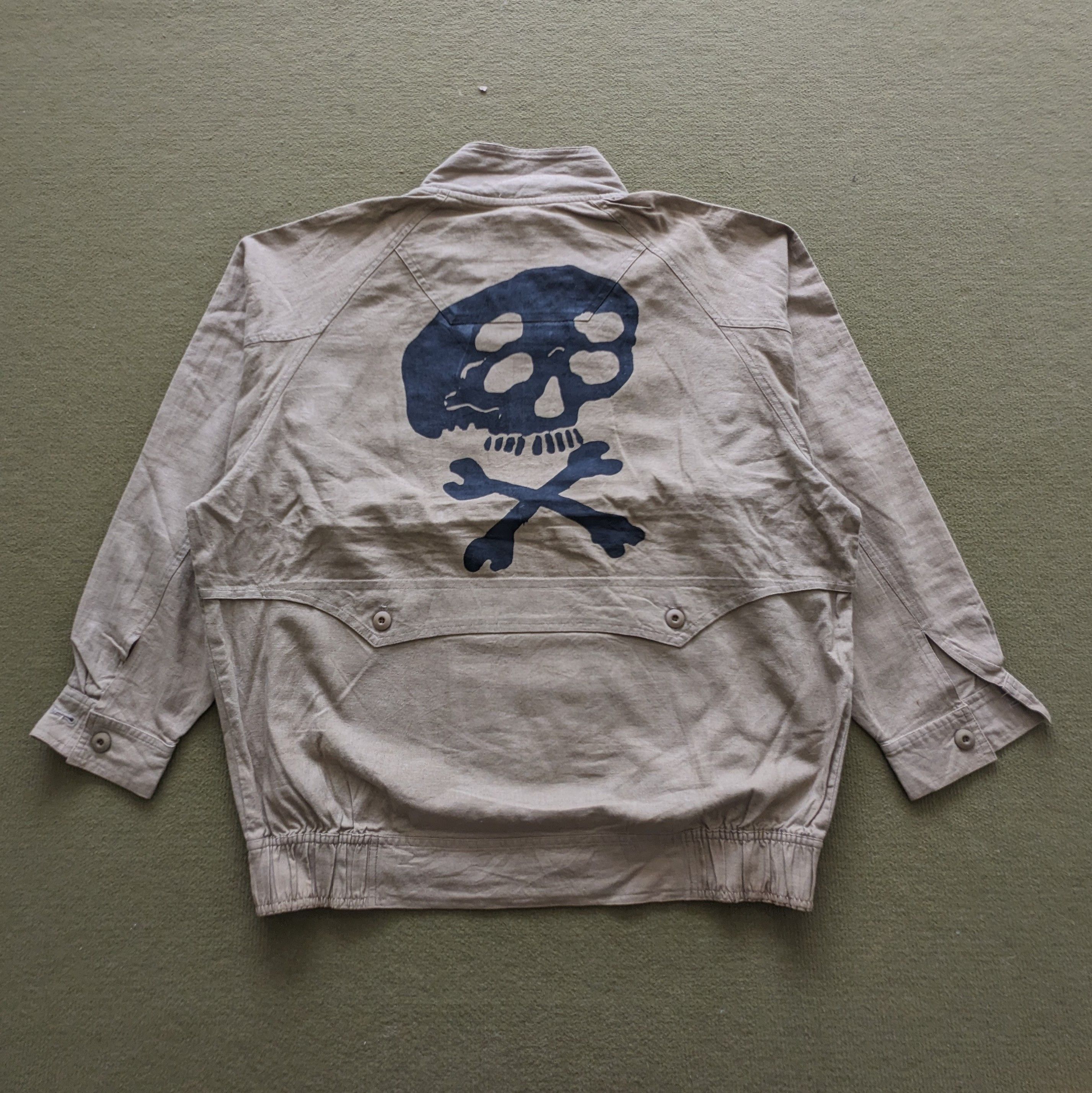 Other Vintage URBAN HILLS Skulls Style Custom Jacket Size US XXL / EU 58 / 5 - 1 Thumbnail