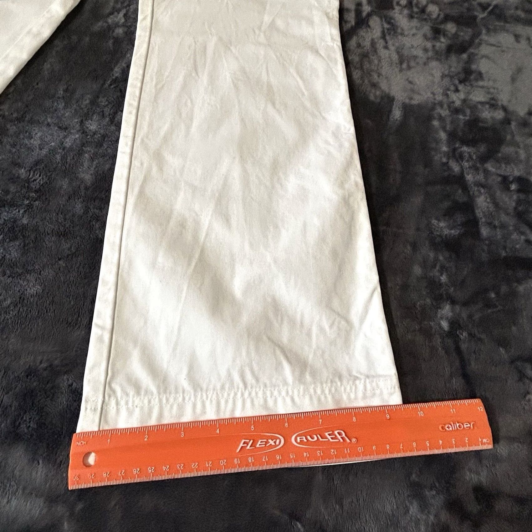 Eddie Bauer Eddie Bauer Vashon Fit Wide Legs Pants Women 10 White 32x30 WPL#9647 Size 32" / US 10 / IT 46 - 4 Thumbnail