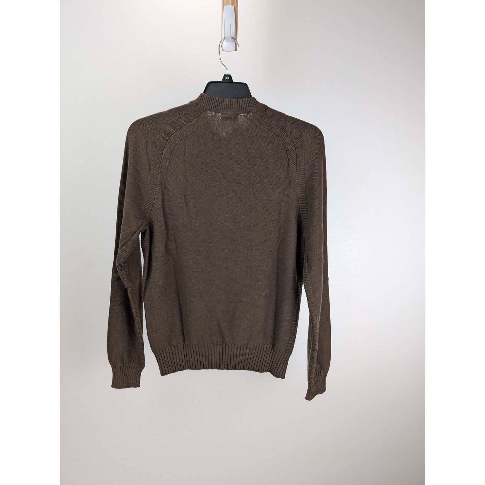 Tom Ford o1rshd1 CC20 Henley Knitwear Sweatshirt in Brown Size US M / EU 48-50 / 2 - 10 Thumbnail