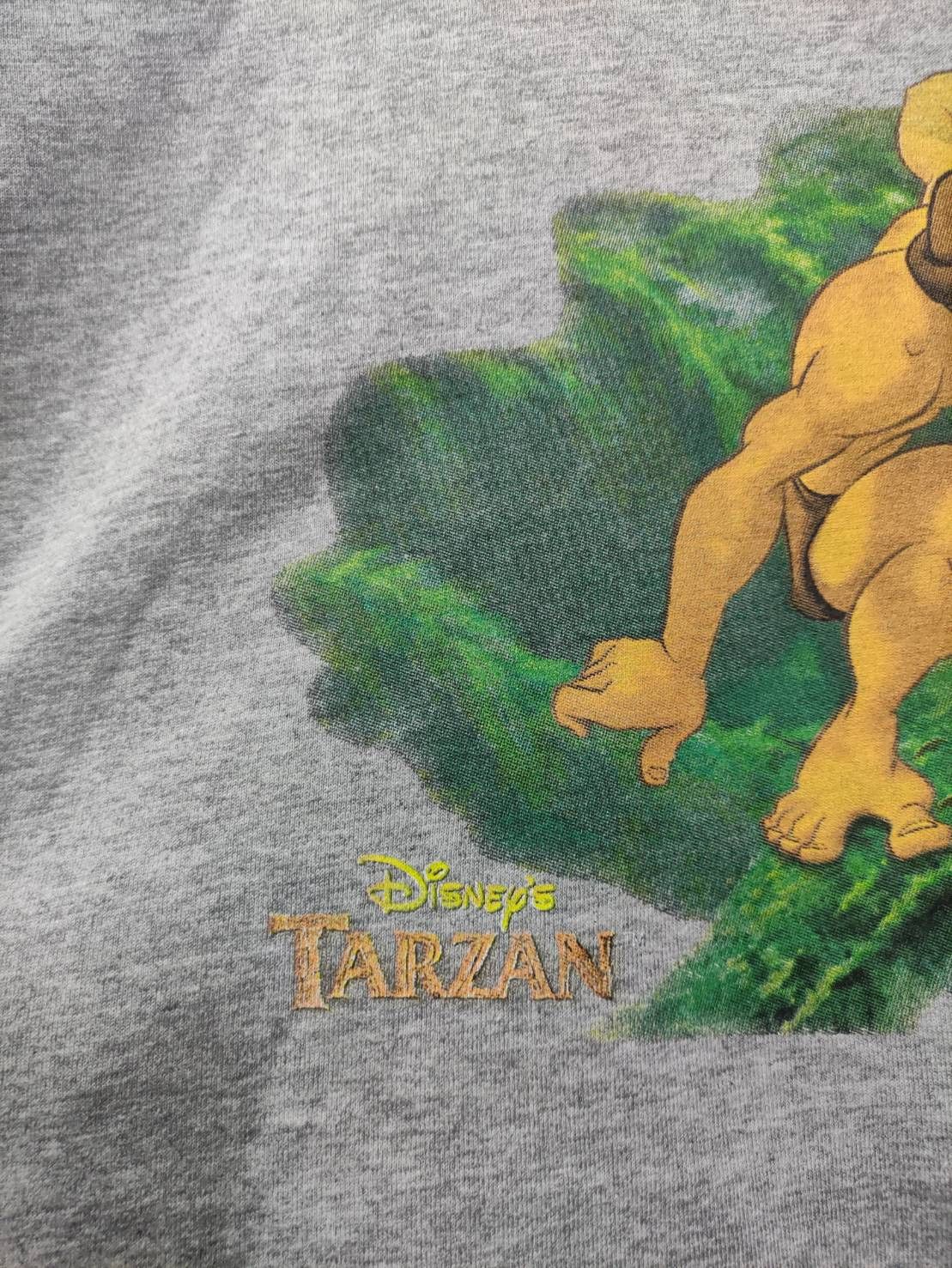 Disney Vtg 90's Disney " Tarzan " Movie Promo T-Shirt Size US L / EU 52-54 / 3 - 3 Thumbnail