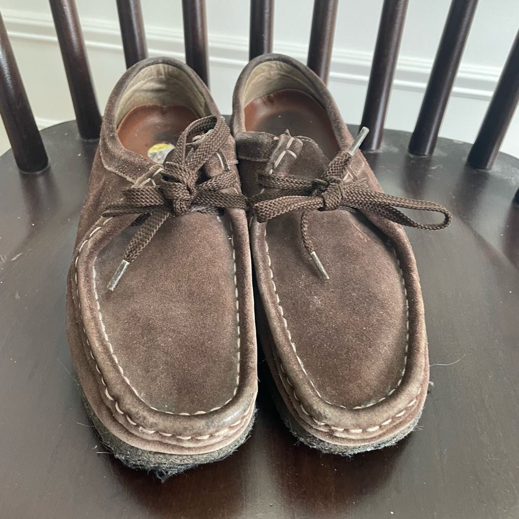 Clarks Clarks Original Wallabies Brown Suede $150 Womens 7 Size US 7 / IT 37 - 3 Thumbnail