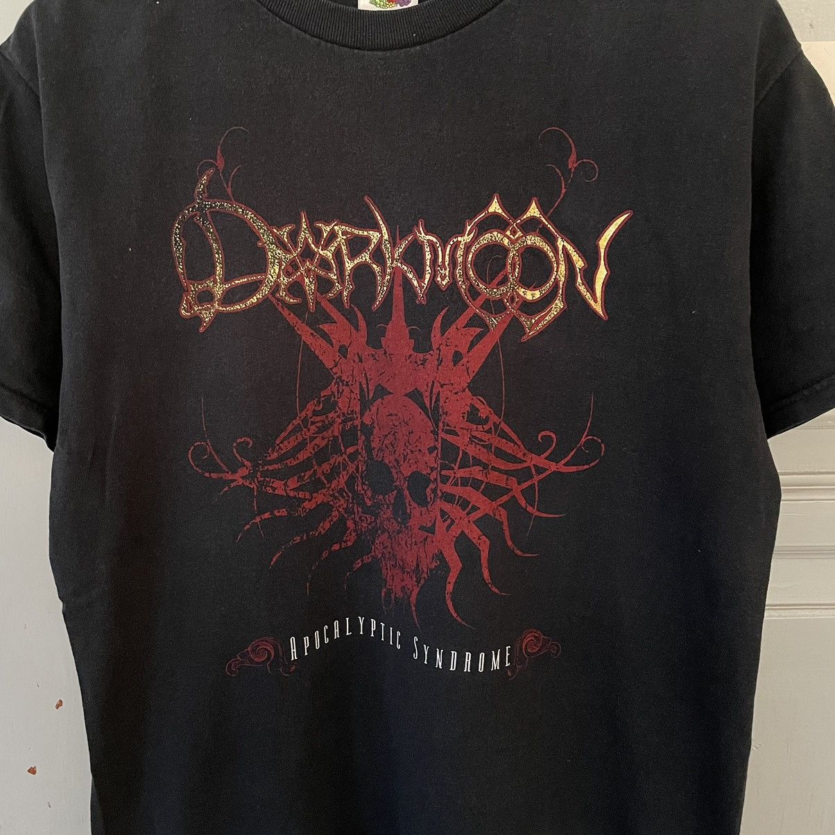 Band Tees × Vintage Vintage 00’s Darkmoon Apocalyptic syndromT-shirt Size US M / EU 48-50 / 2 - 5 Thumbnail