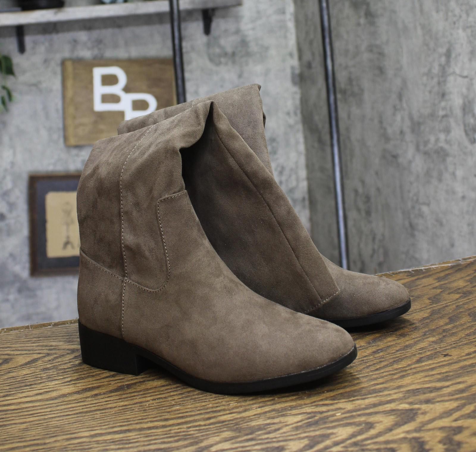 Style & Co New Style & Co. Womens Boots 10017739700 Dark Taupe Brown 5m Size US 5 / IT 35 - 2 Thumbnail