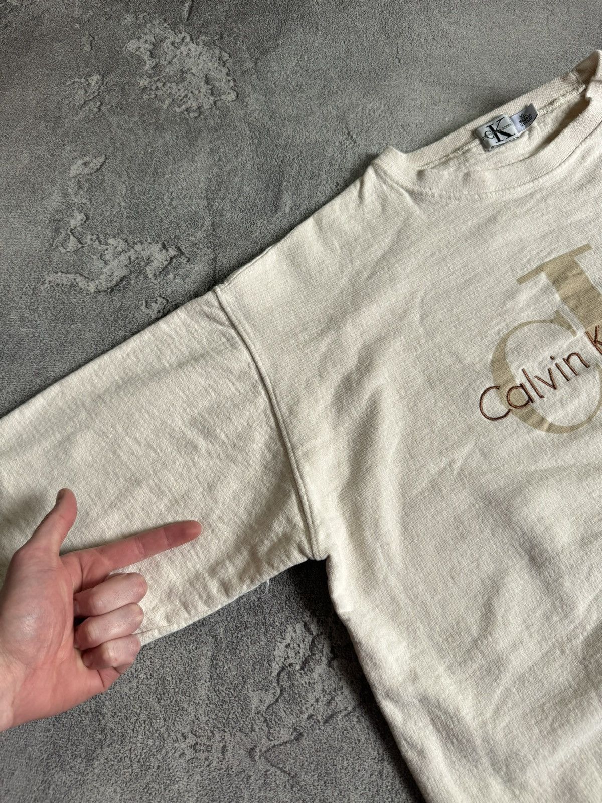 Calvin Klein Calvin Klein XL/size retro vintage 90s sweatshirts jumper Size US XL / EU 56 / 4 - 11 Thumbnail