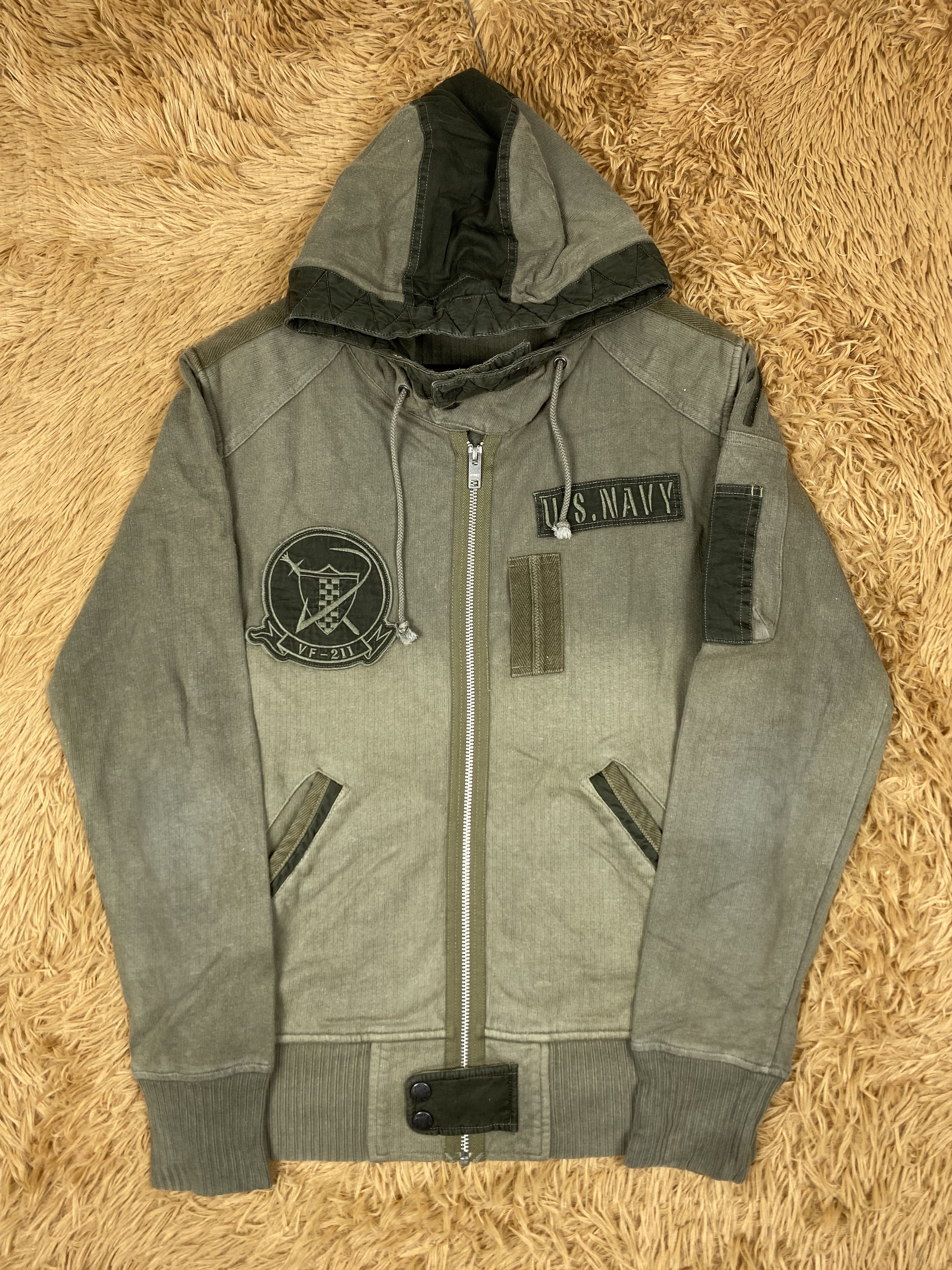 Avirex Vintage Avirex With Hoodie Jacket DJ0903 Size US L / EU 52-54 / 3 - 4 Thumbnail