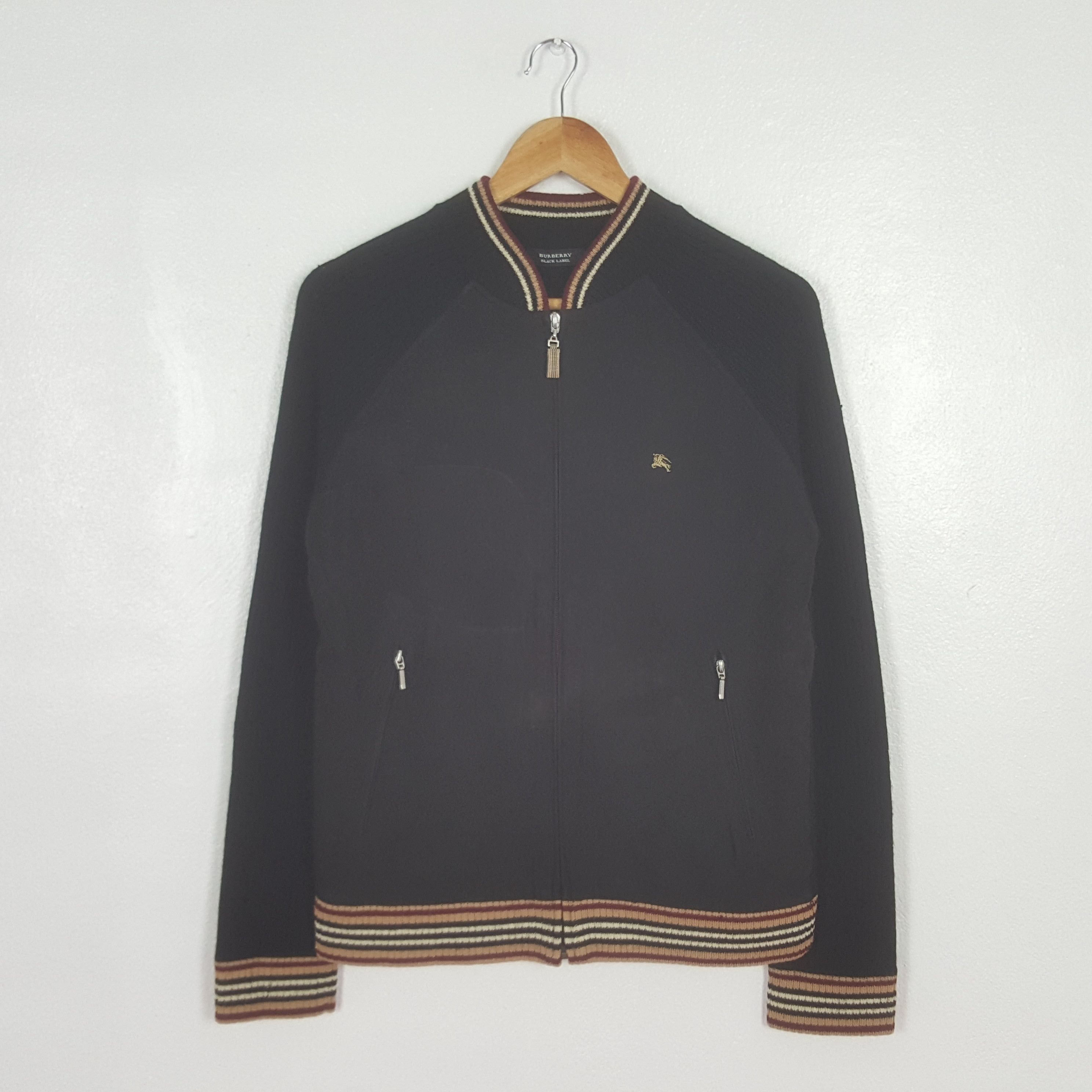 Burberry Vintage Burberry London Designer Sweater Jacket C324N2 Size US XS / EU 42 / 0 - 1 Thumbnail