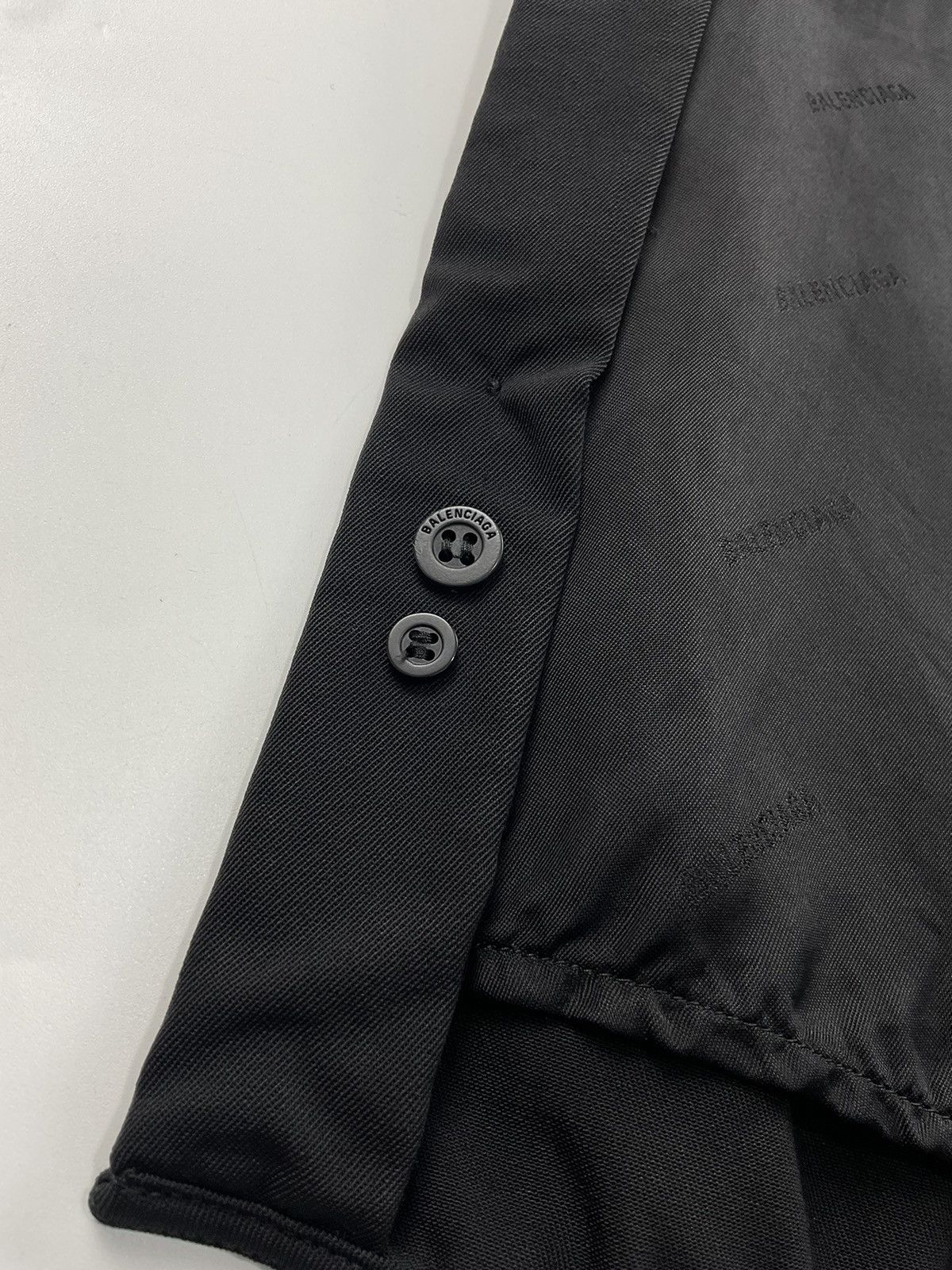 Balenciaga Balenciaga Wool Shirt Size US L / EU 52-54 / 3 - 13 Thumbnail