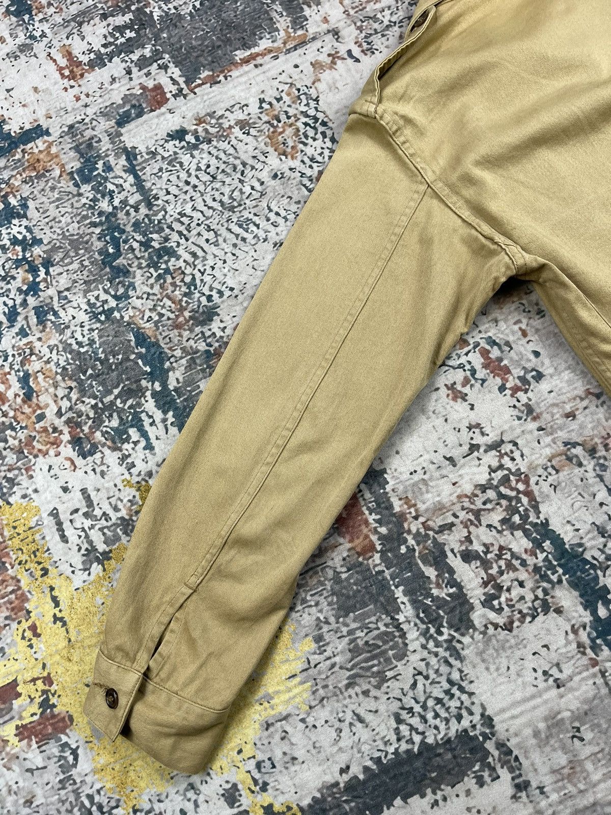 A.P.C. A.P.C Military Khaki Utility Pocket Jackets Size XS / US 0-2 / IT 36-38 - 5 Thumbnail