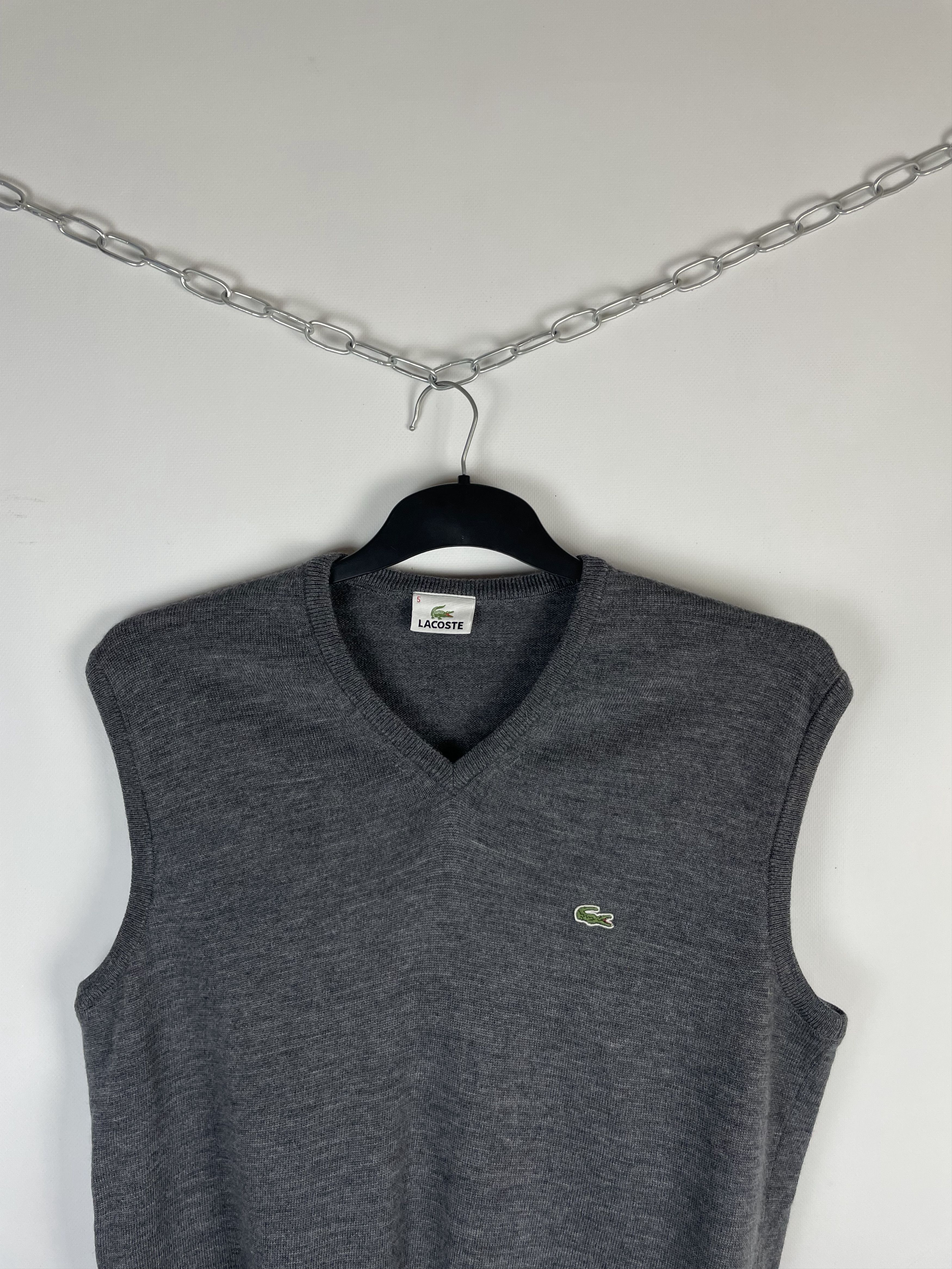 Lacoste Vintage Lacoste vest knit 90s Size US L / EU 52-54 / 3 - 3 Thumbnail