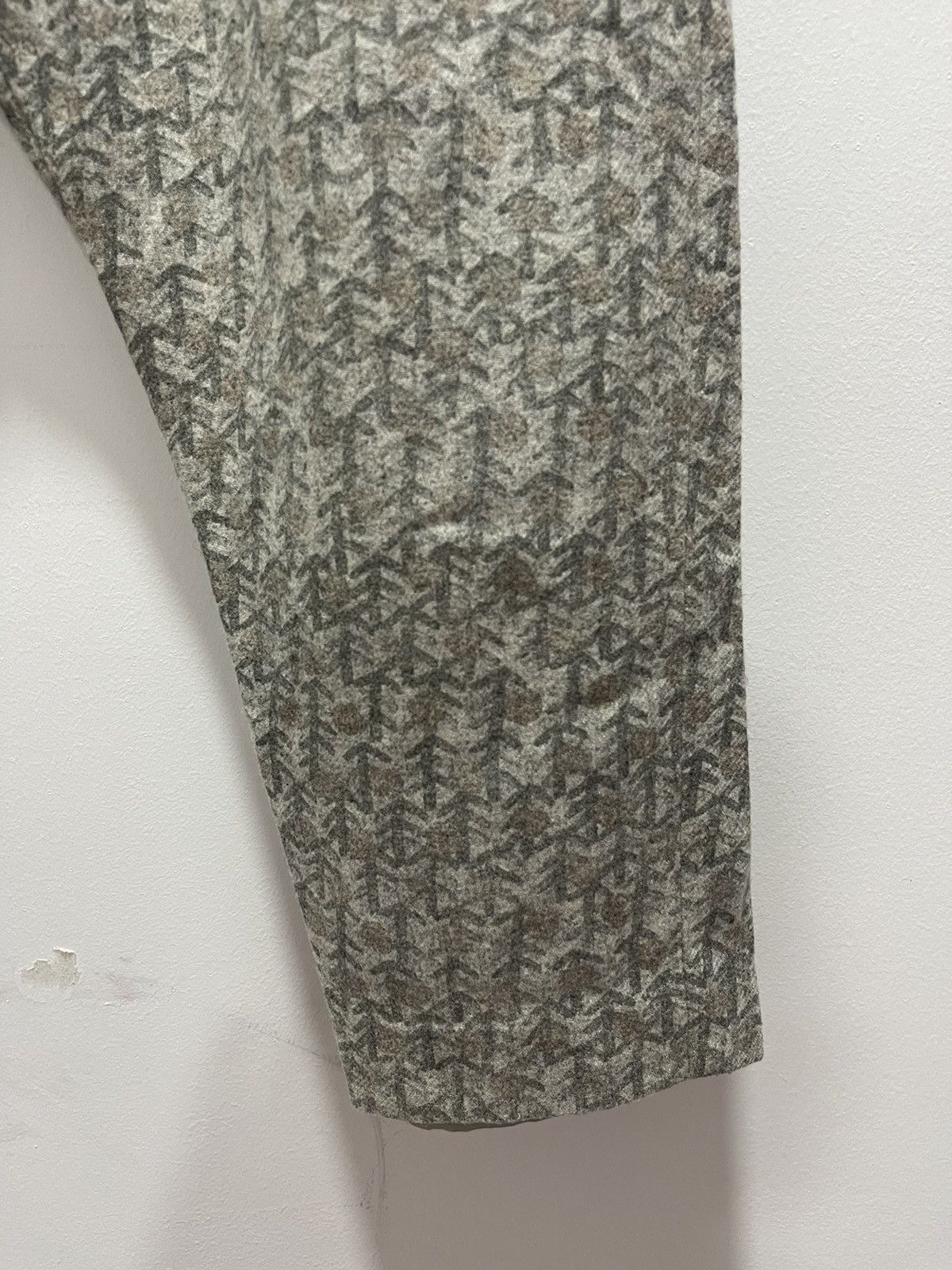 Designer × Issey Miyake × Ne-Net DESIGNER NE-NET CROPPED WOOL PANT Size 28" / US 6 / IT 42 - 5 Thumbnail