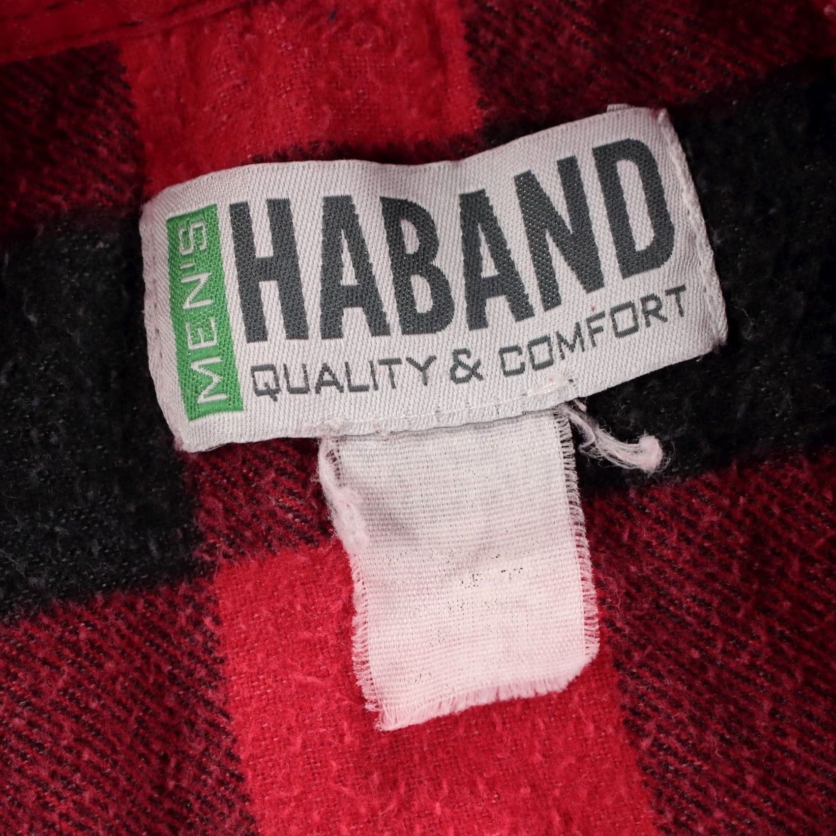 Haband VINTAGE Haband Shirt XL Plaid Grunge Punk 90s 00s Indie Mens Size US XL / EU 56 / 4 - 7 Thumbnail