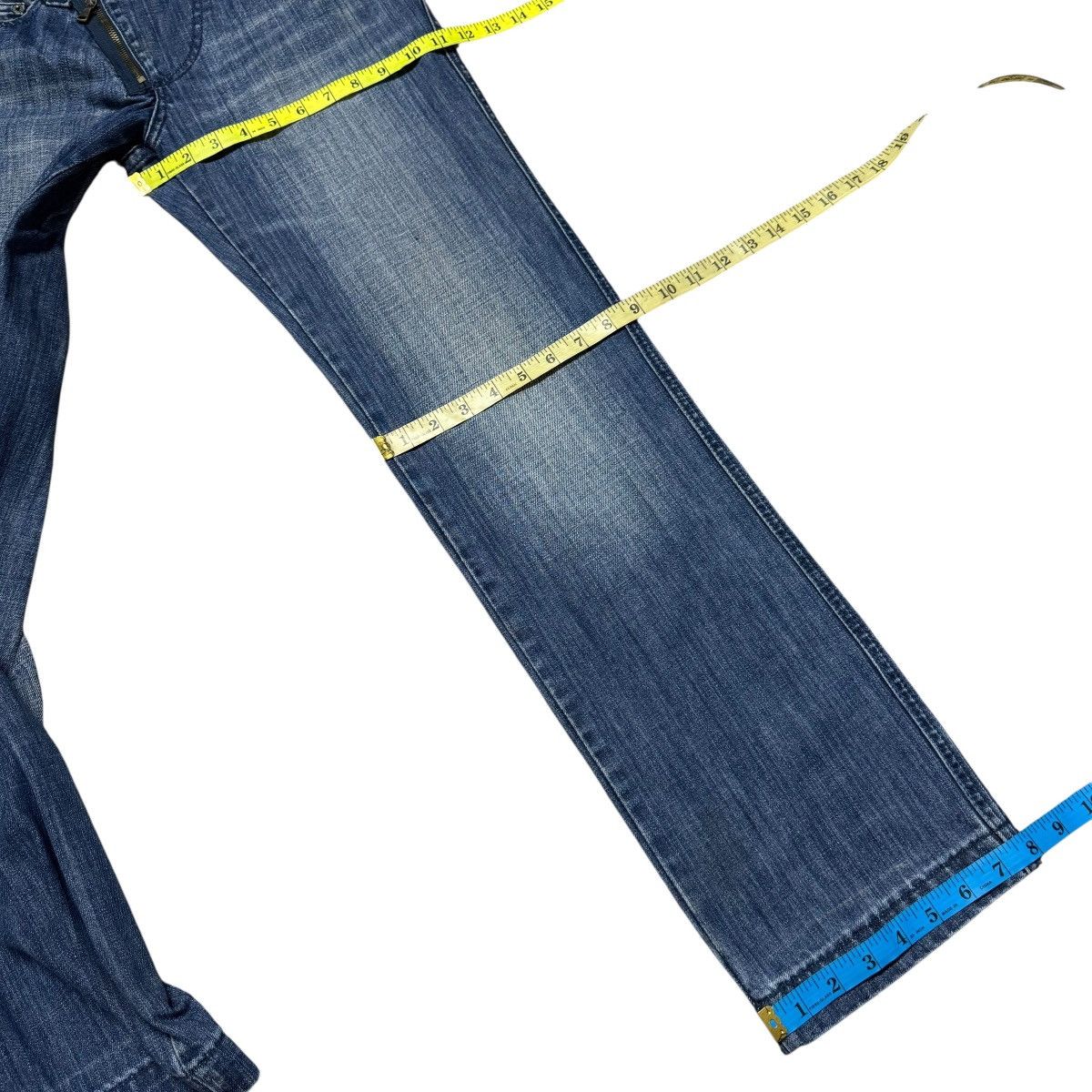 Dolce & Gabbana Dolce & Gabbana Extreme Denim Expose Zipper Jeans Size US 30 / EU 46 - 17 Thumbnail